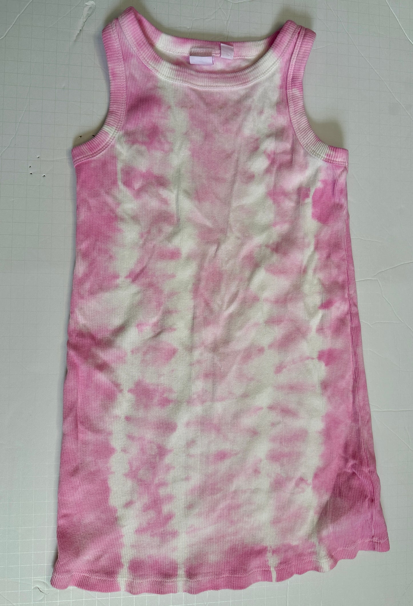 #162 Gap Pink & White Dress size 6