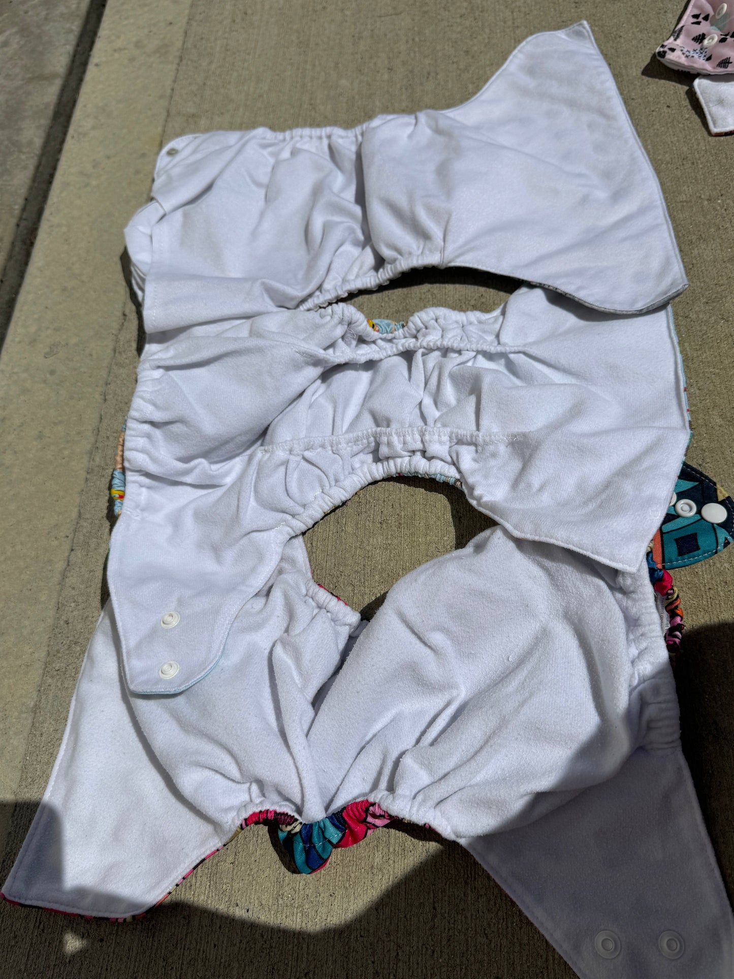 Seller #22 - 9 Cloth Pocket Diapers - GUC