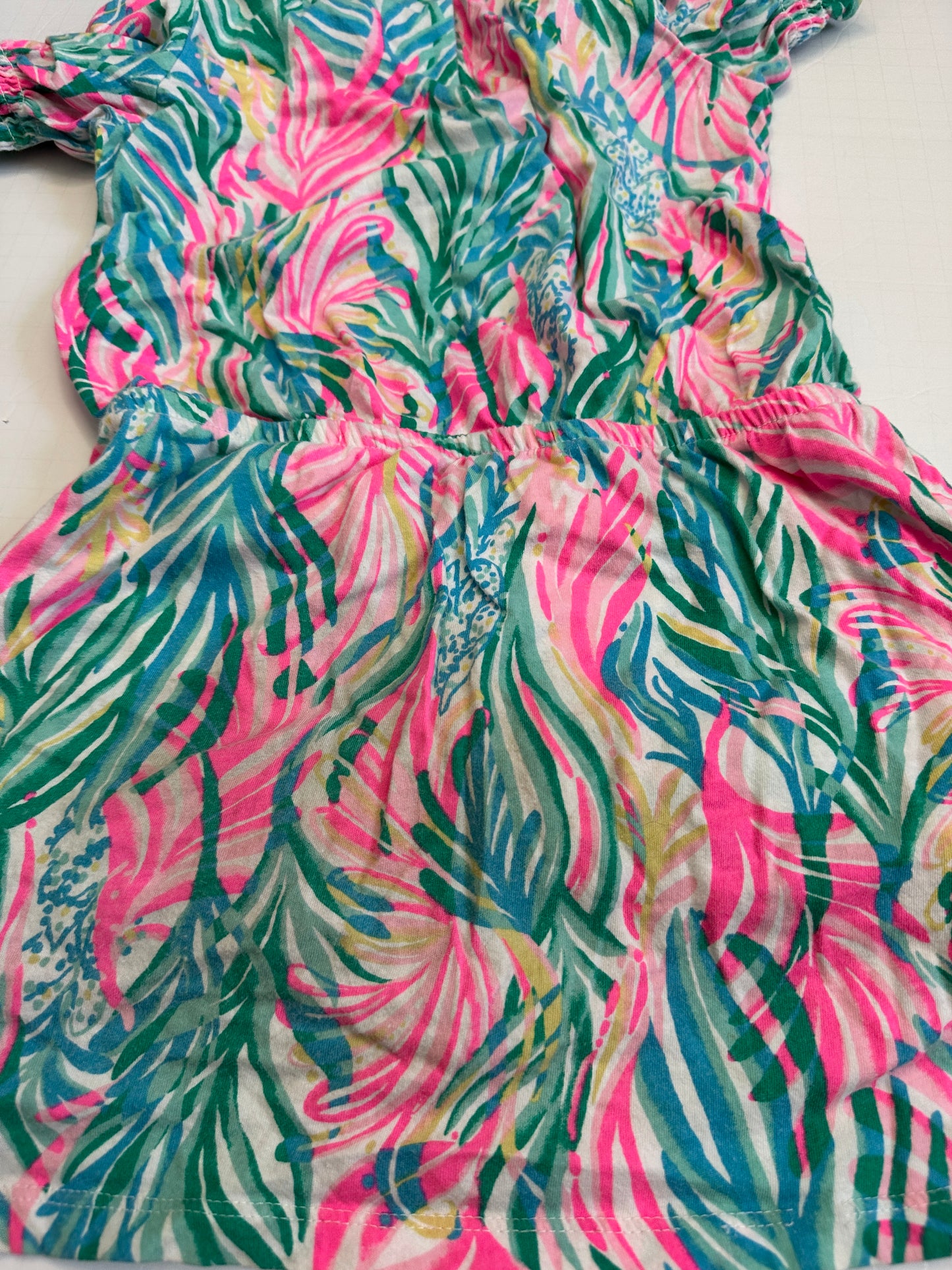 #162 Lilly Pulitzer Romper size 6/7