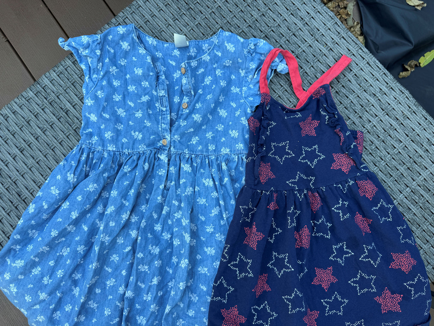 Seller #22 - 2 dresses - size 5T - GUC