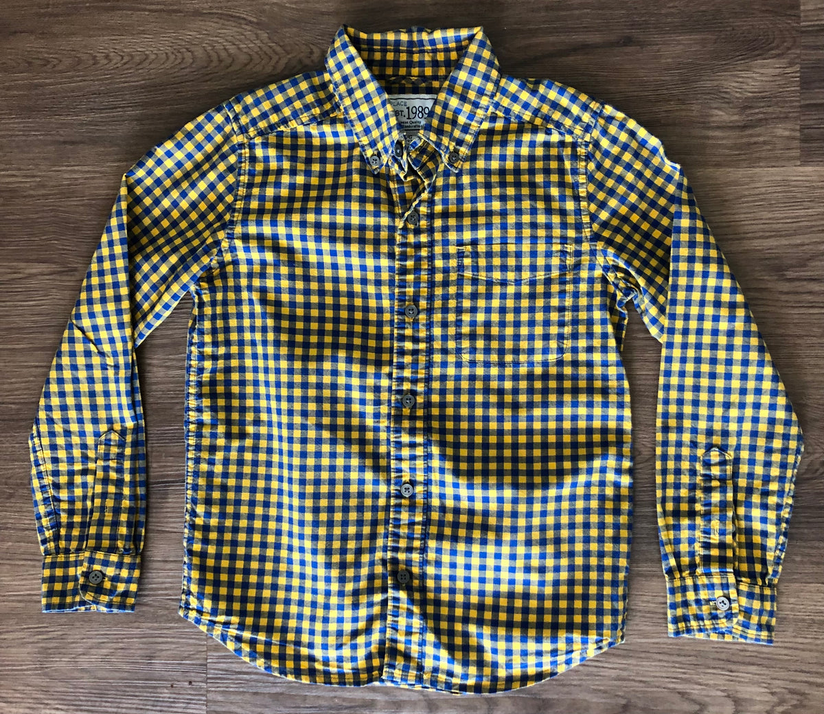 #137 Children’s Place button down boys medium 10-12