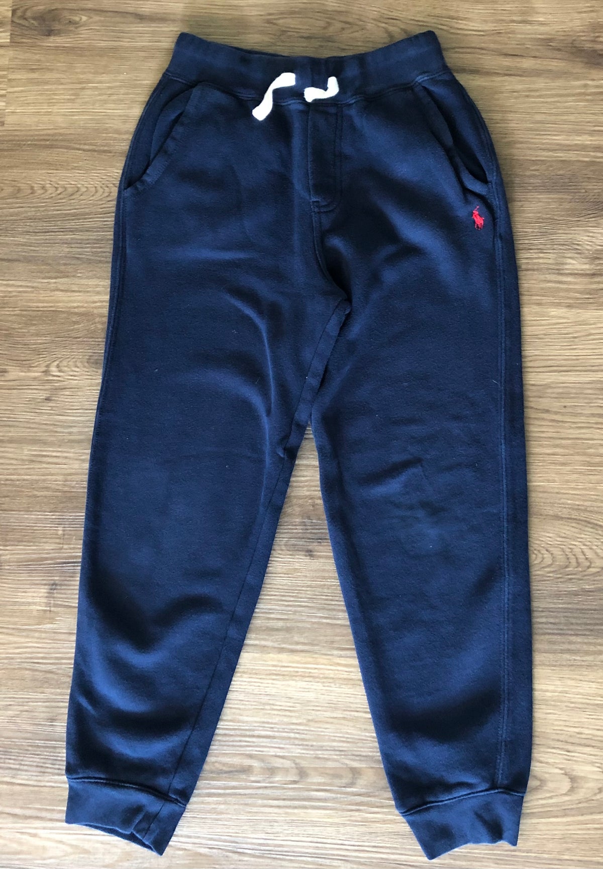 #137 Polo Ralph Lauren navy sweatpants boys medium 10-12