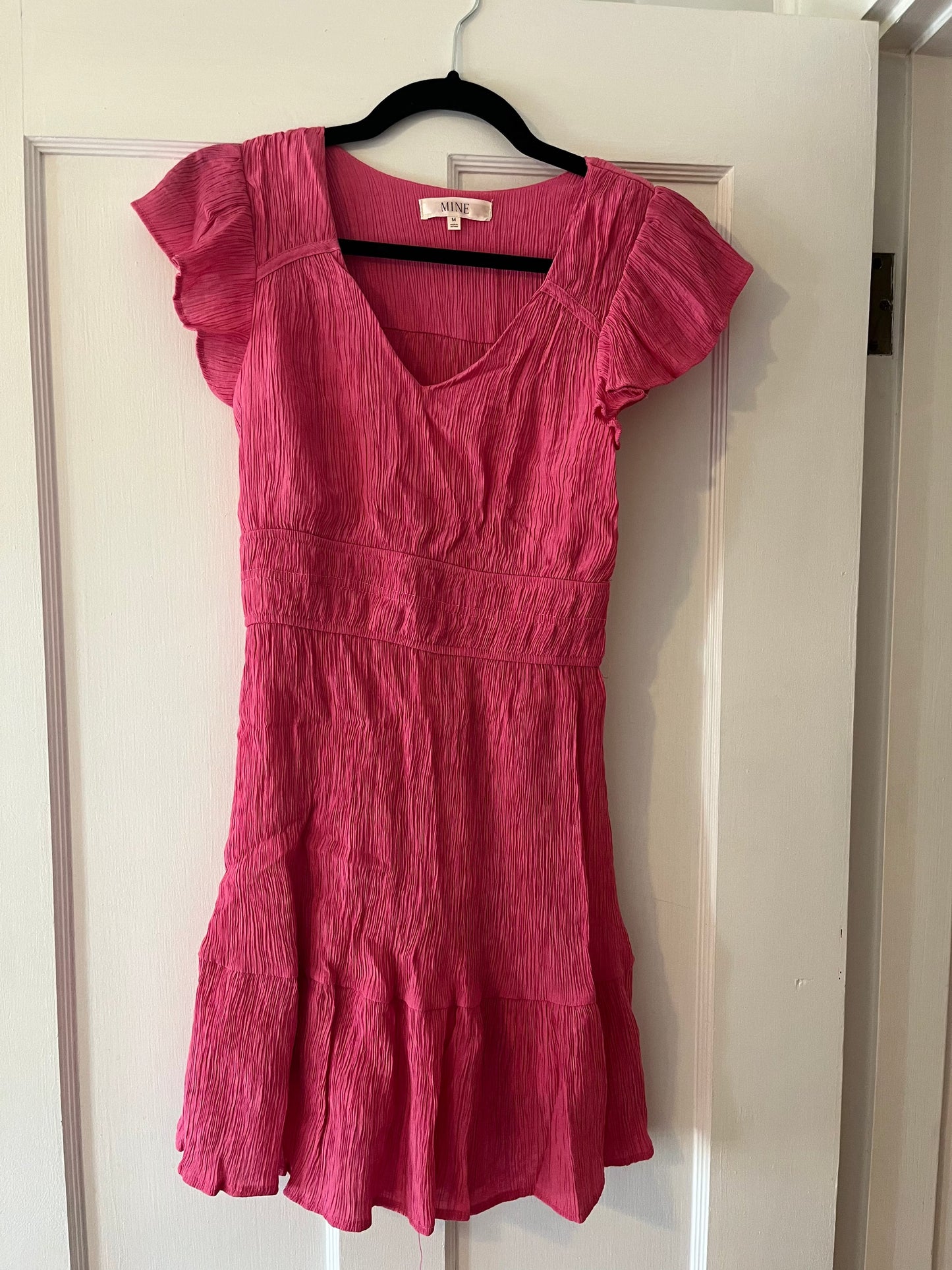 #109 MINE Pink dress - Size Medium