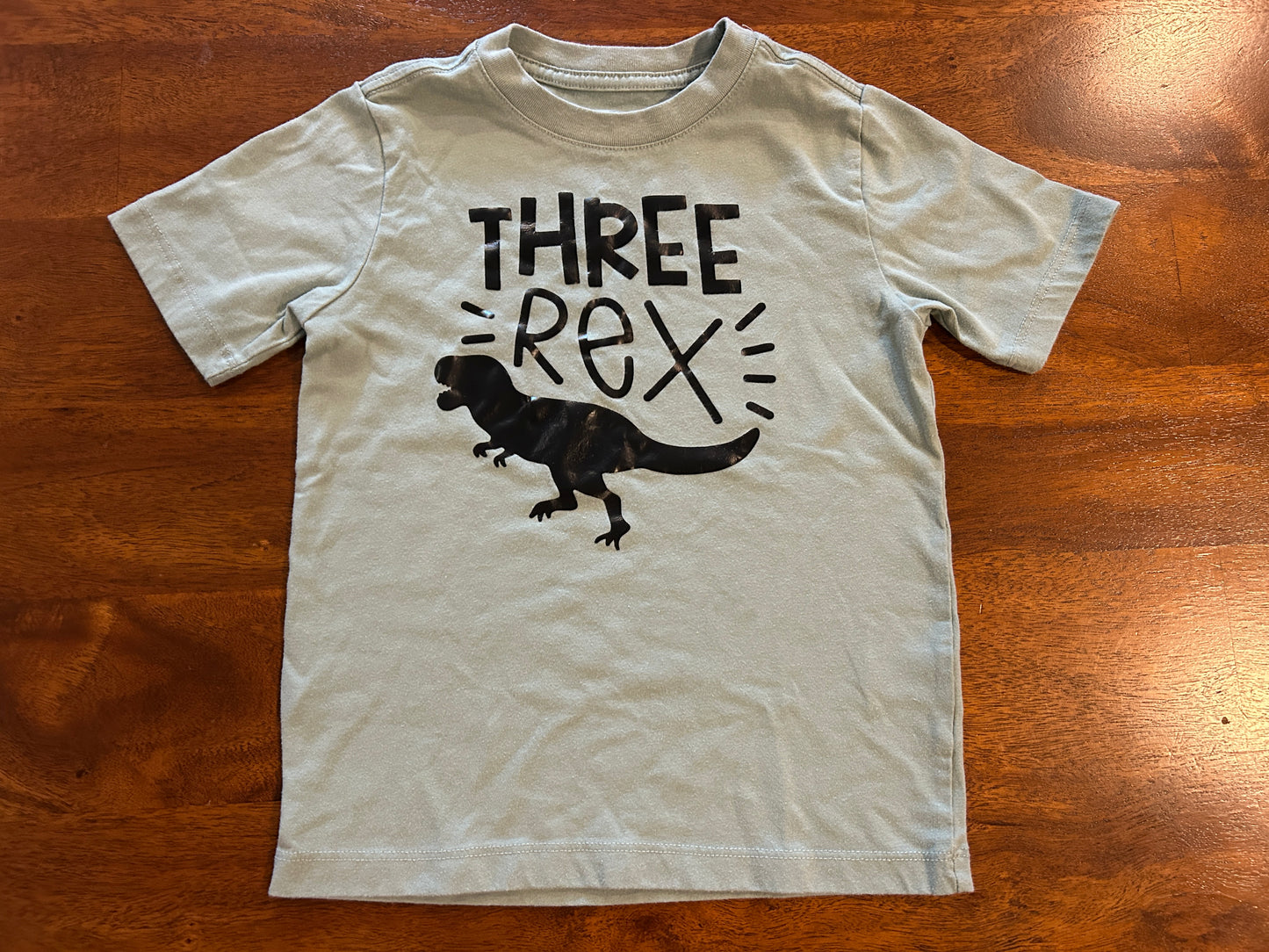 Seller #5 - Boys 3T/4T Three Rex Tshirt