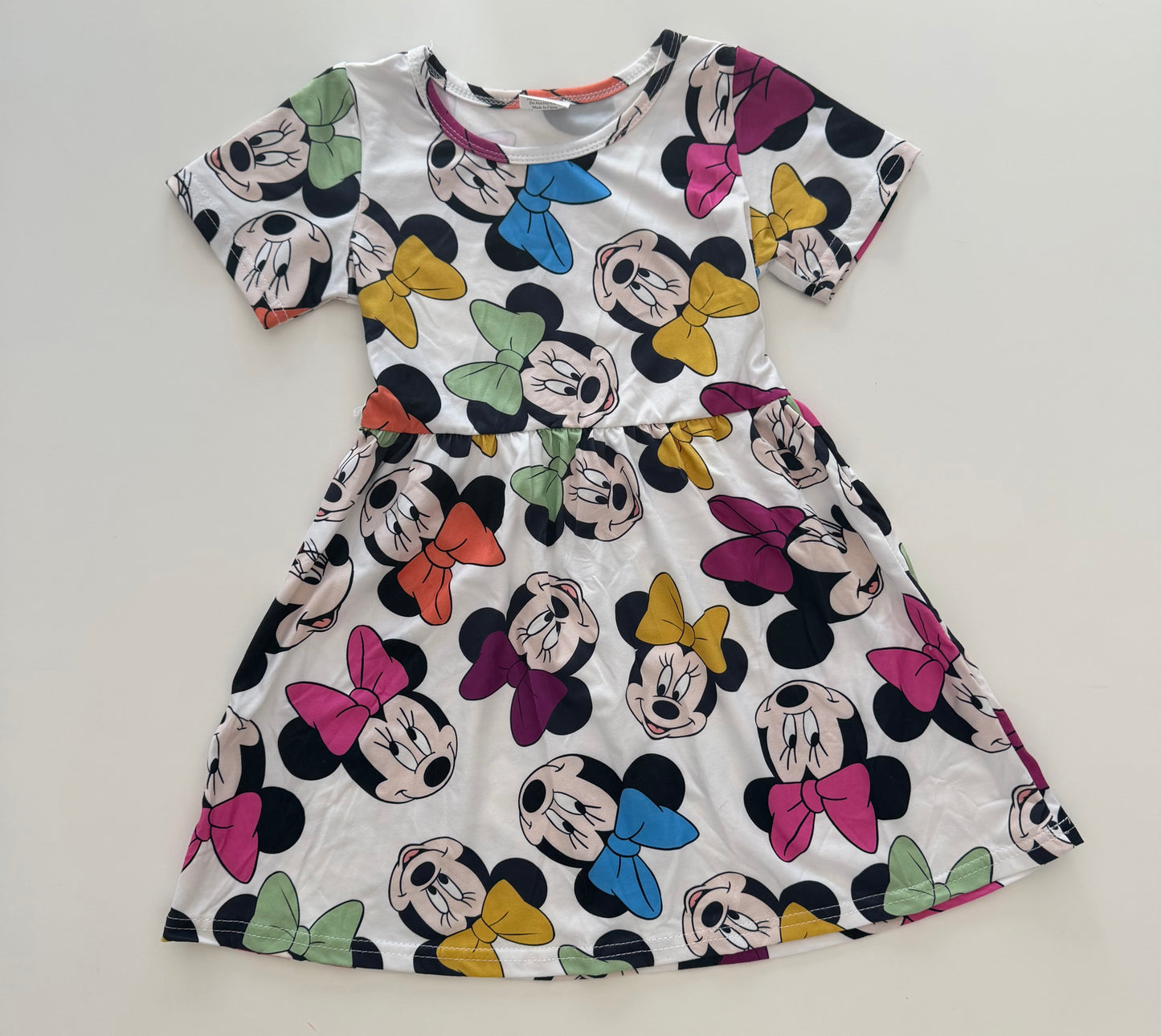 #117, Girls 3T, Minnie Mouse dress, EUC