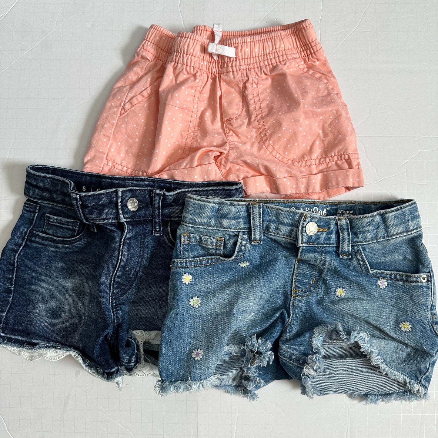#162 Girls Short Bundle size 5