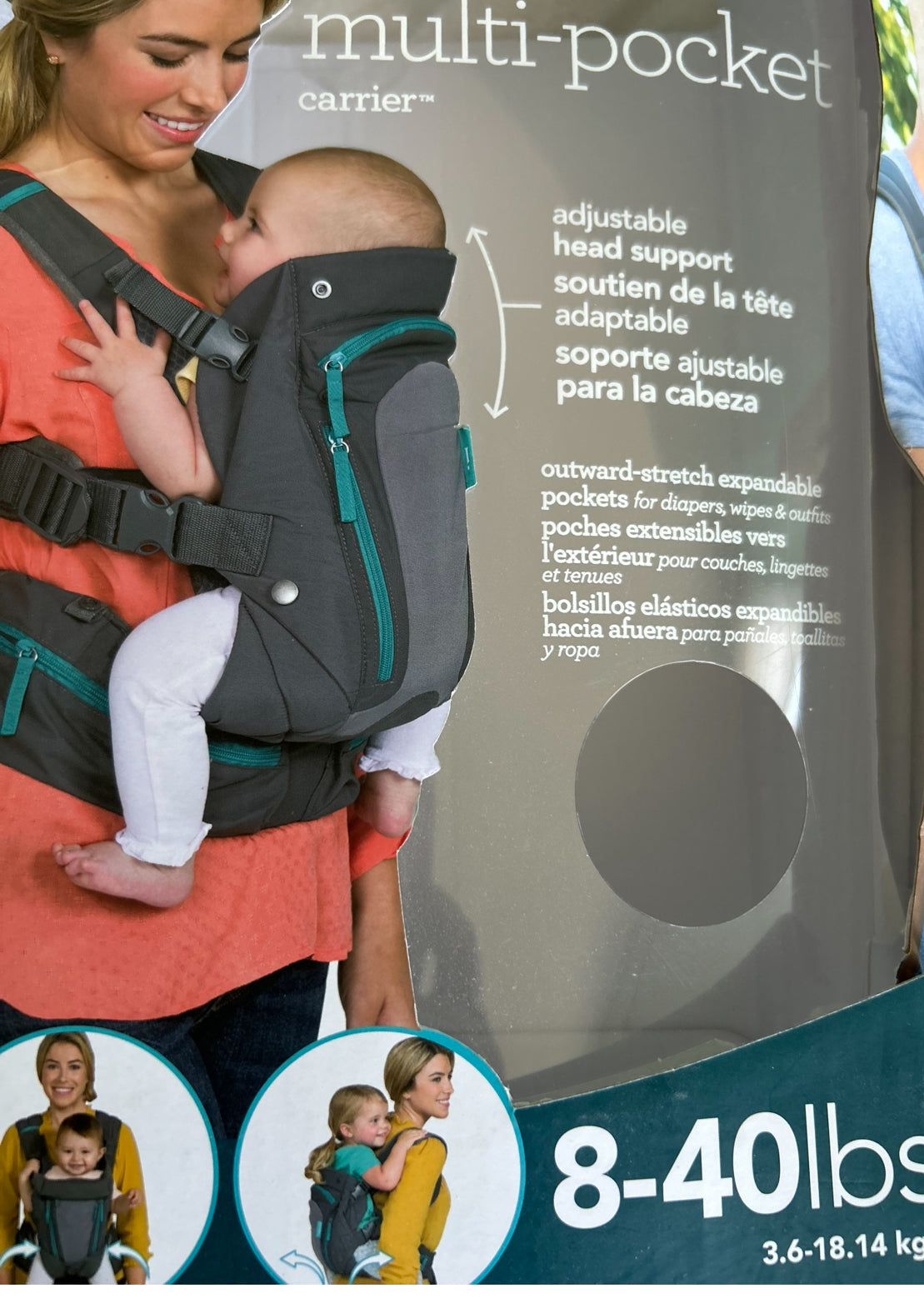 Seller #8 Infantino baby carrier in excellent condition