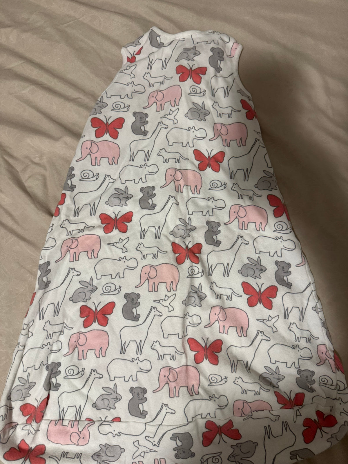 #55 baby carters wearable blanket size 6-9M