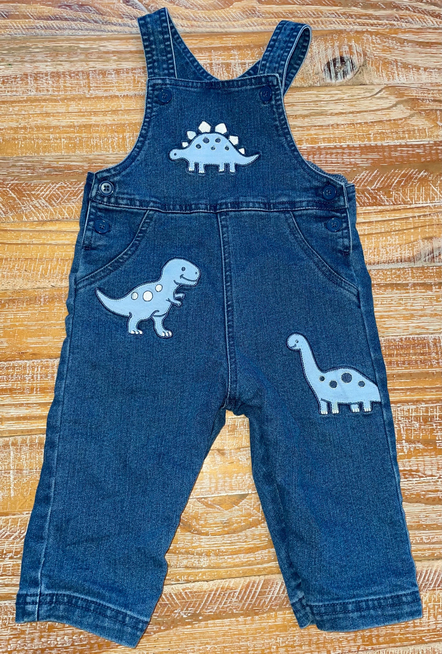 Seller #3 Little Me Dinosaur Overalls 12 mos
