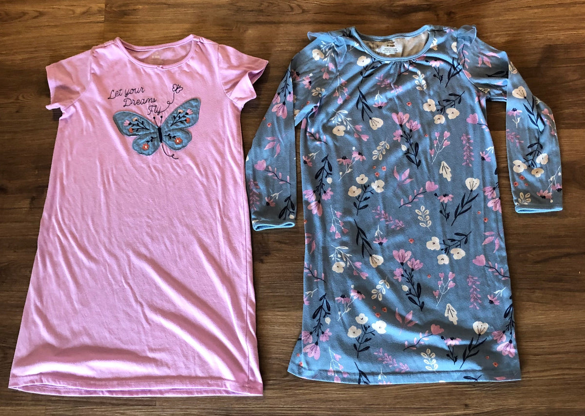 #137 Carters pajamas girls 8-10