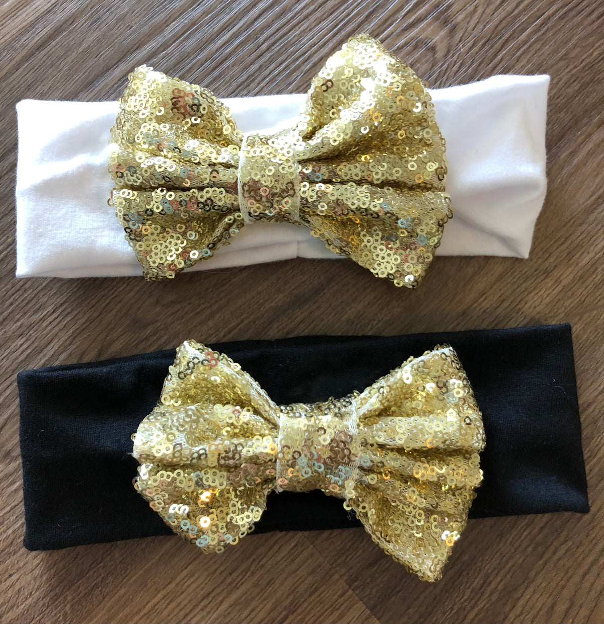 #137 Sparkle bow headbands