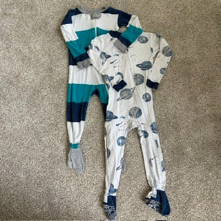 Seller #178 Set of 2 Burts Bees Jammies Size 18mo