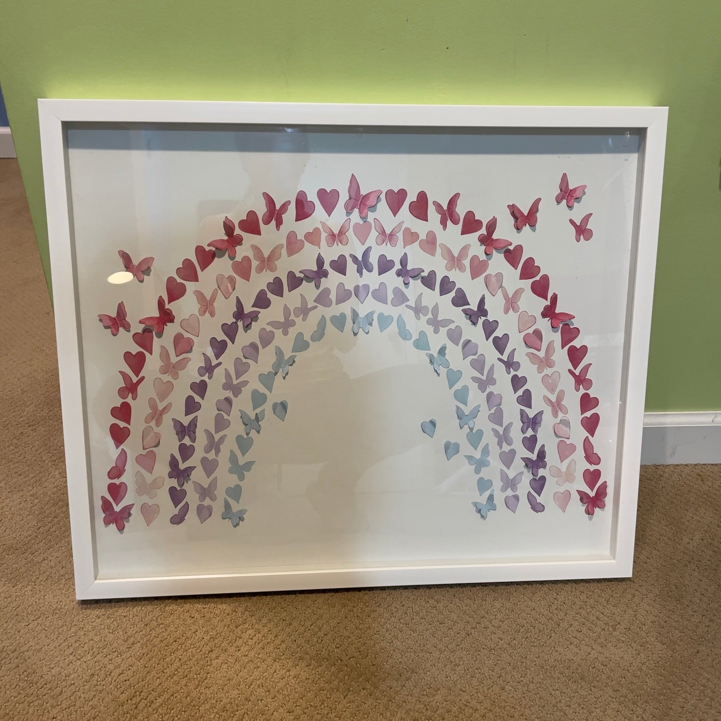#1 Butterfly Shadowbox Wall Art REDUCED