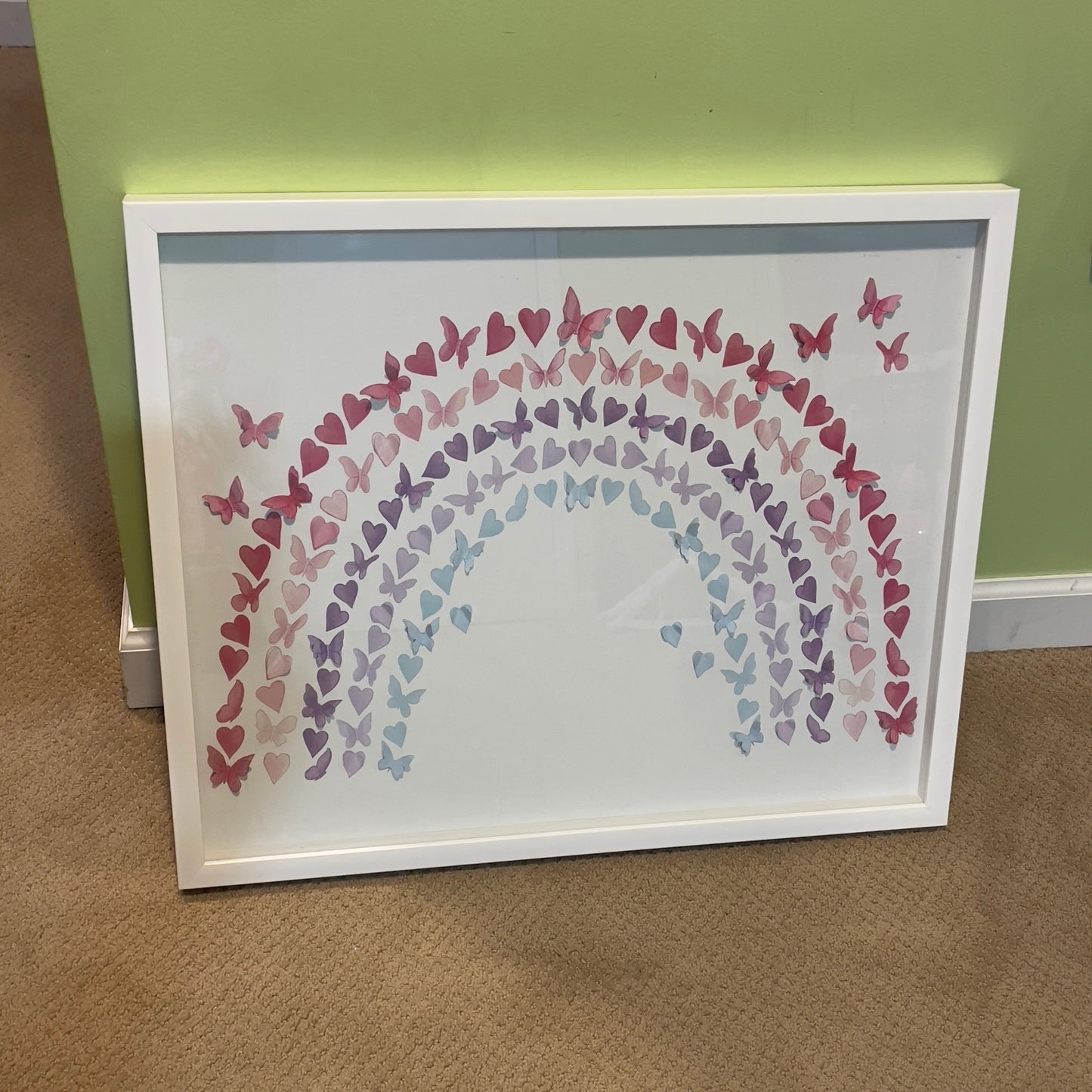 #1 Butterfly Shadowbox Wall Art REDUCED
