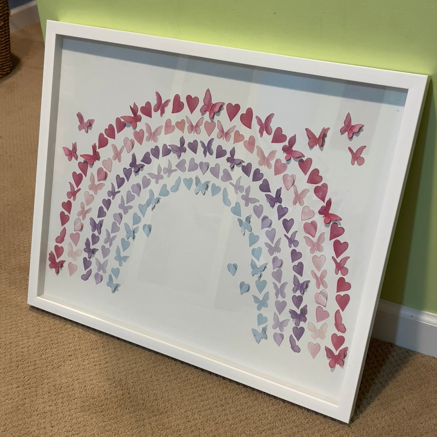#1 Butterfly Shadowbox Wall Art REDUCED