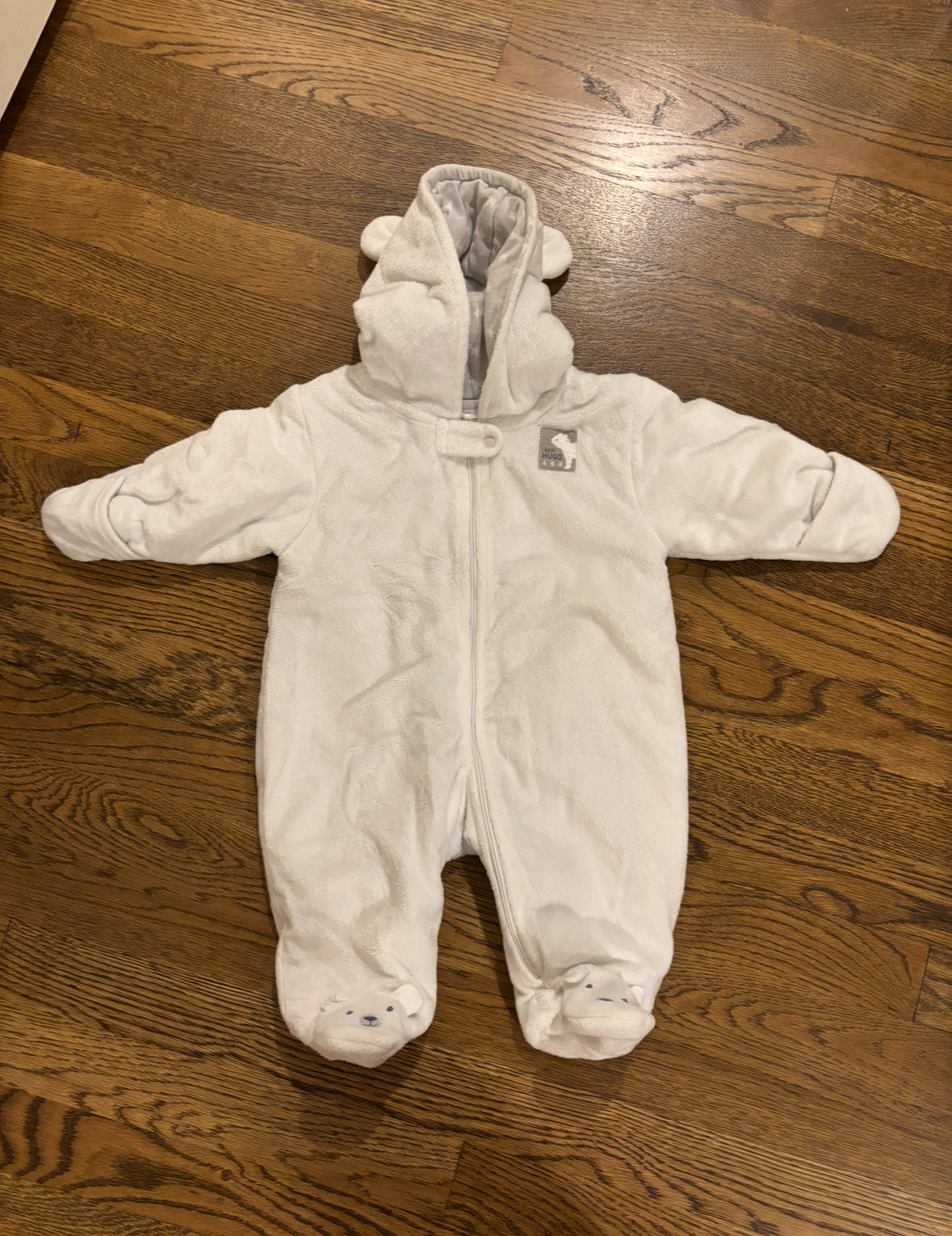 Seller #195 - Carter’s White Polar Bear Bunting Coverall Outerwear -Size 0-3 Months