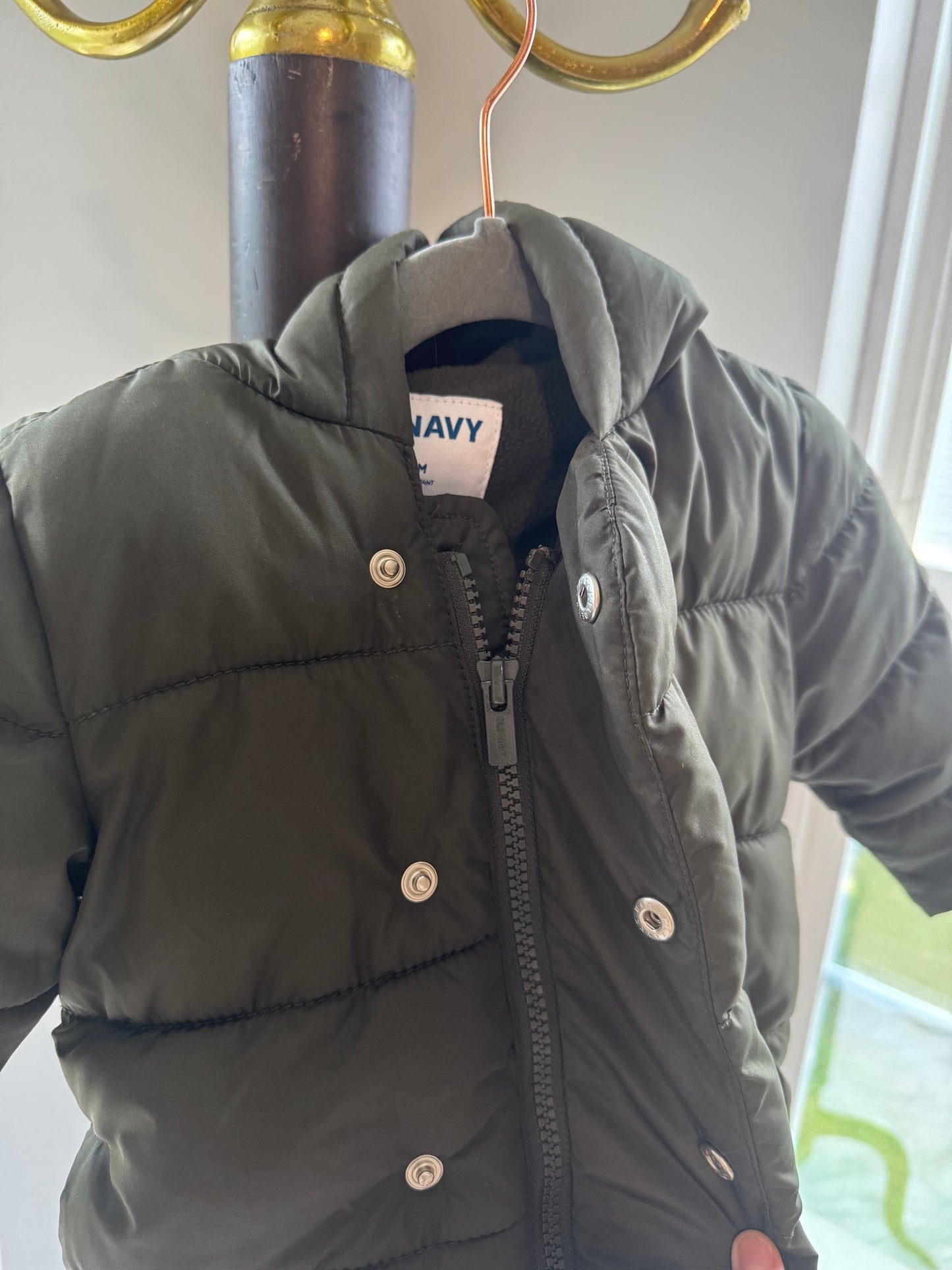 #113 Old Navy Boys 12-18 month winter coat