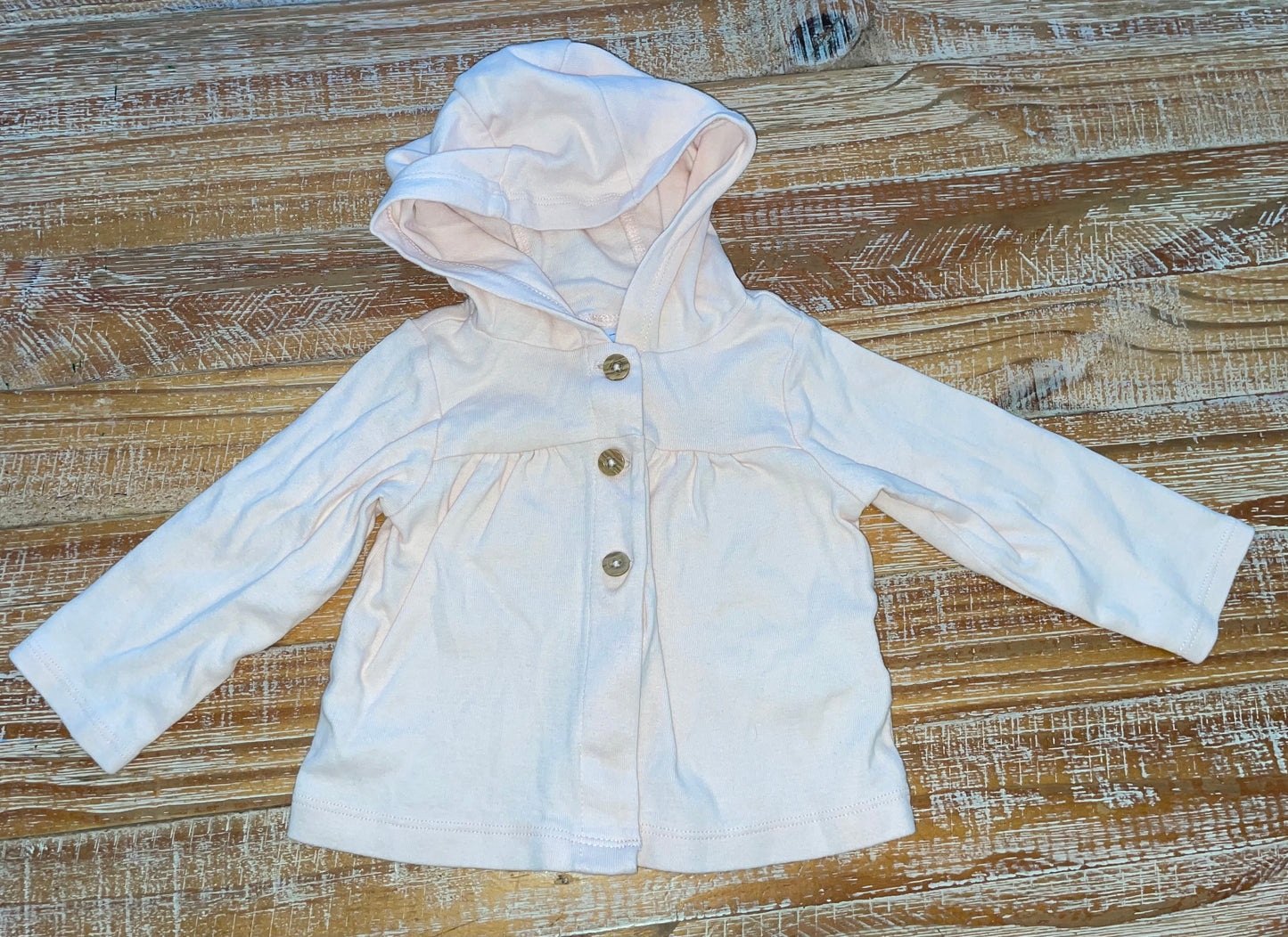 Seller #3 Carter's Pink Long Sleeve Hooded Top 9 mos