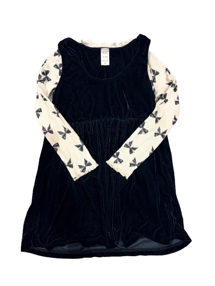 Seller #178 Size 5 Dark Blue Velvet Dress