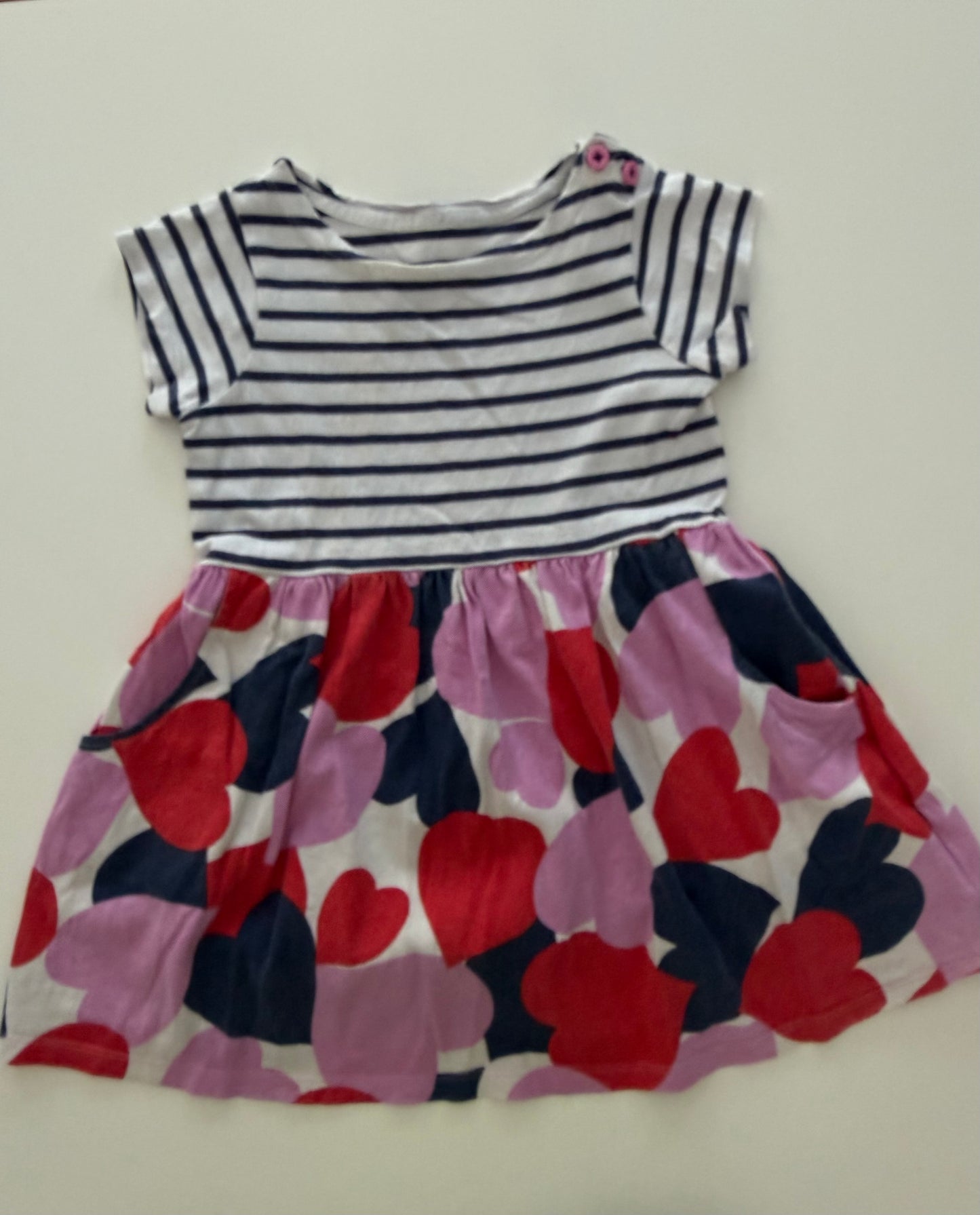 #117, Girls 3T, Boden heart dress, GUC