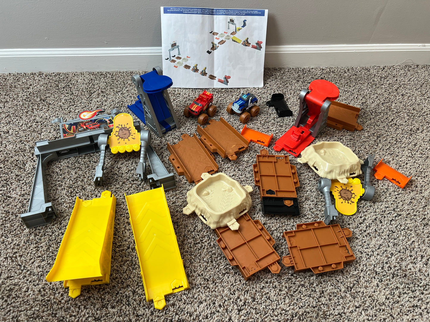 Seller 130 Boys Girls Blaze and monster machine mud pit set - EUC - ages 1, 2, 3, 4, 5, 6 - Christmas