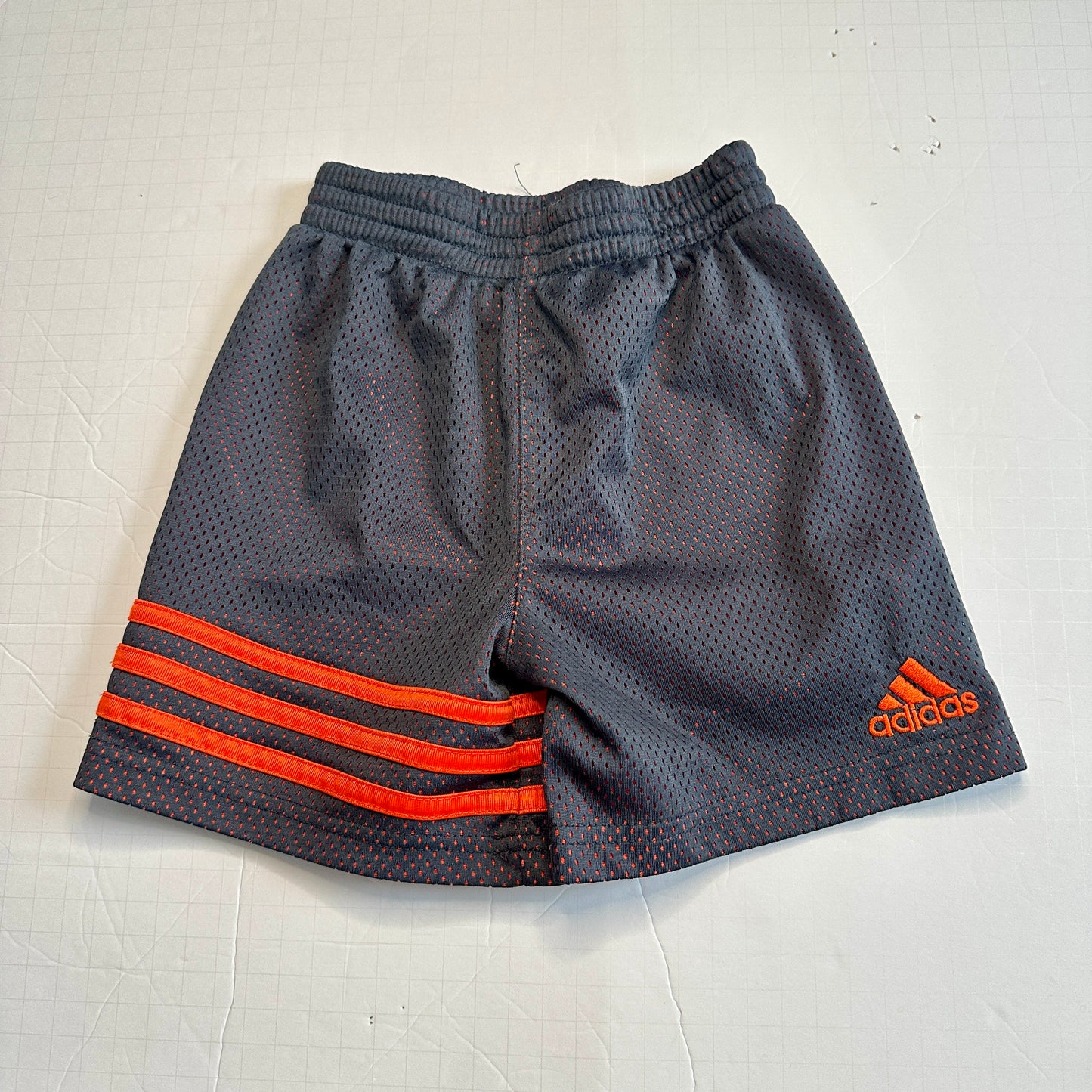 #26 Adidas Grey and Orange Shorts 3t