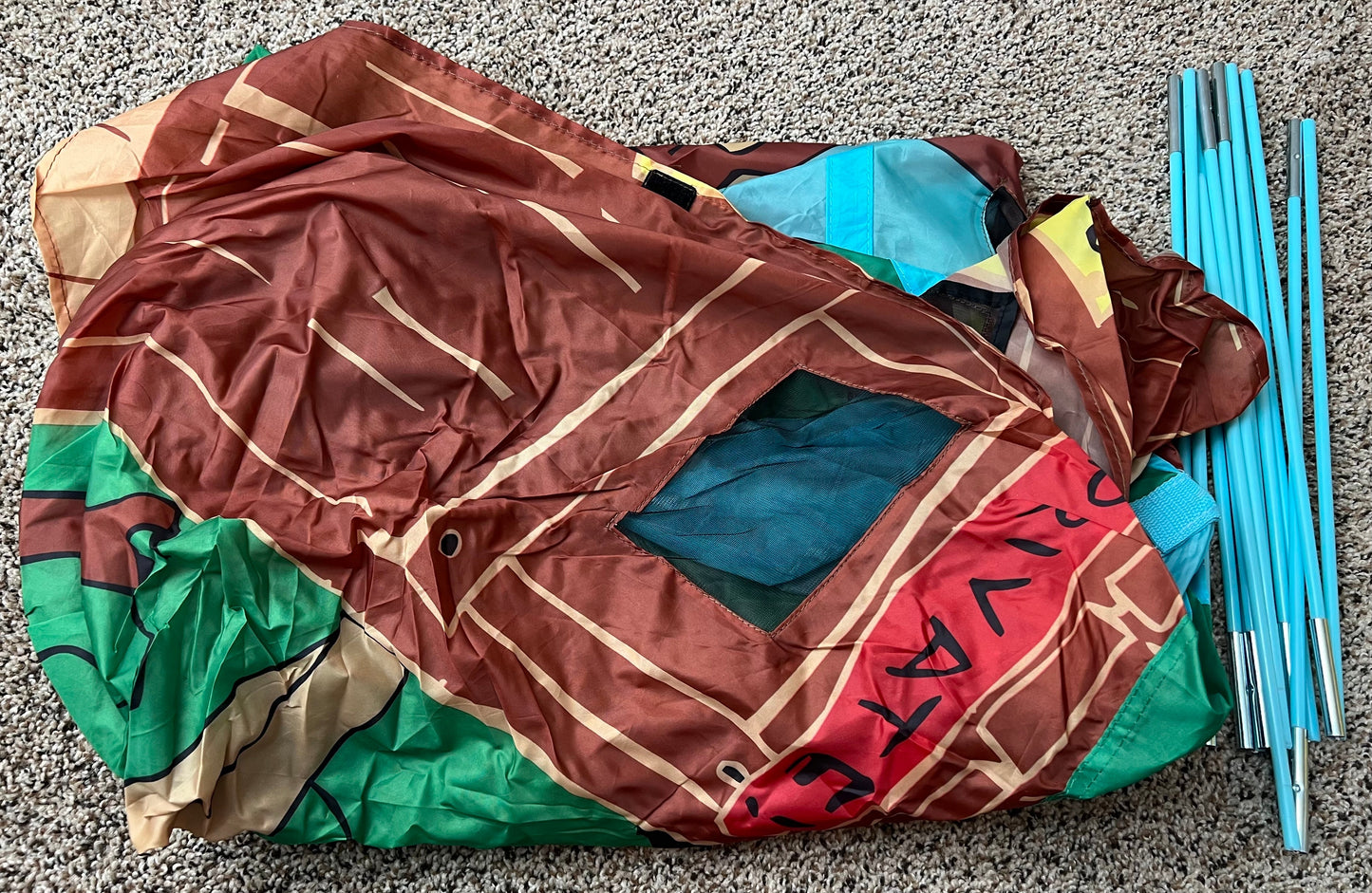 Seller #11 Boys Kids treehouse bed tent twin EUC - ( ages 3 4 5 6 )