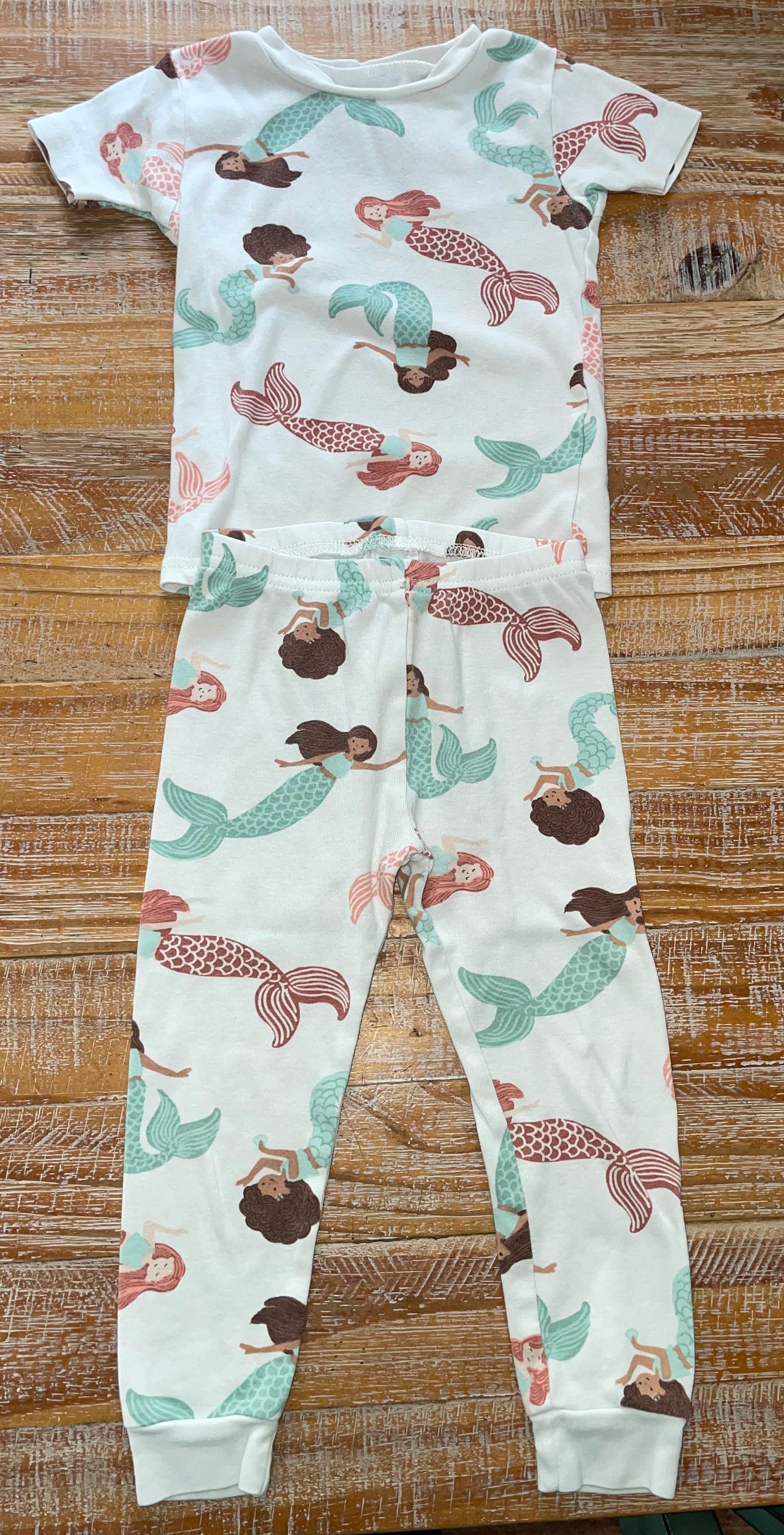 Seller #3 Carter's Mermaid Pajamas Girls 2T