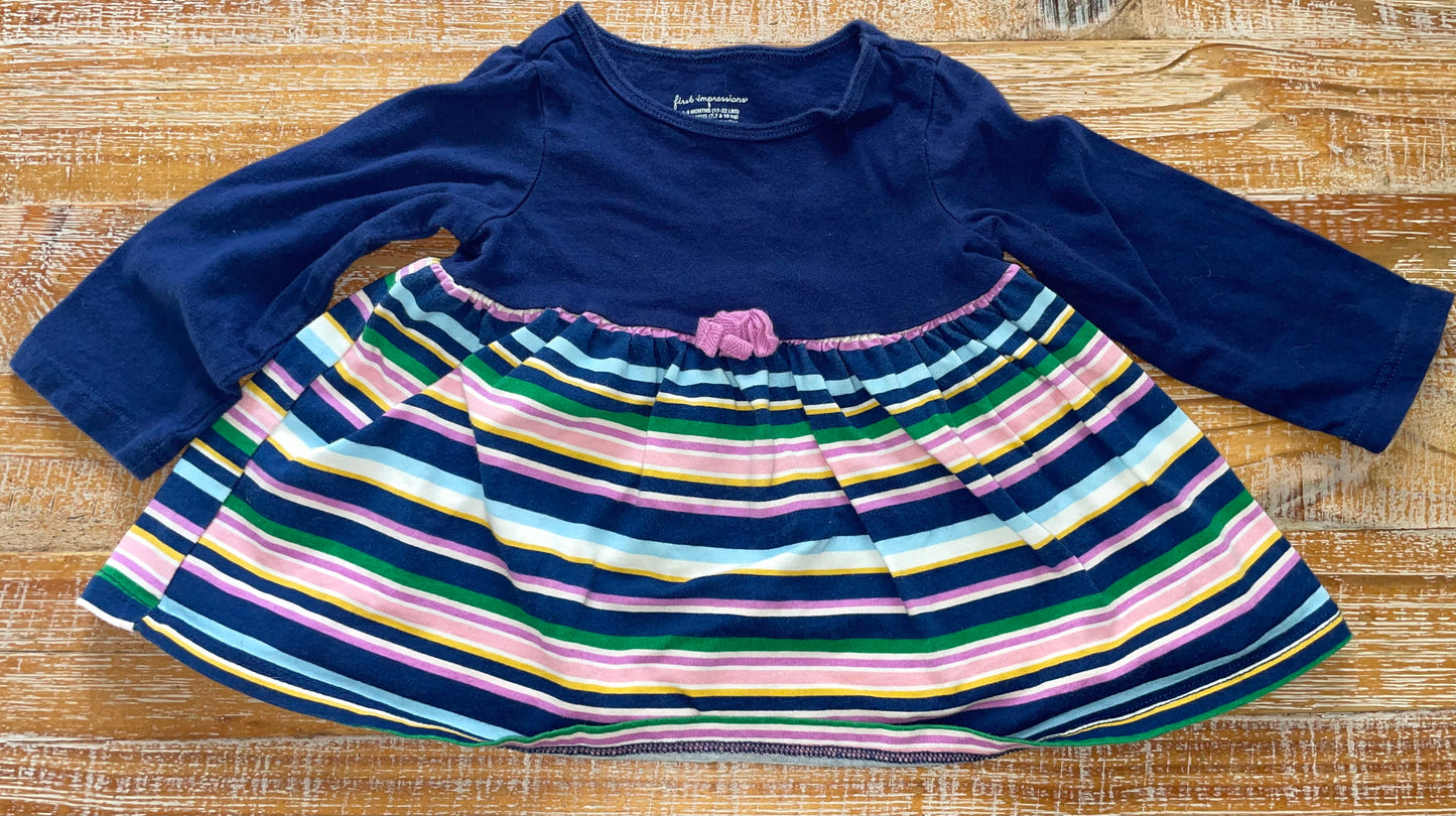 Seller #3 First Impressions Girls 6-9 mos Long Sleeve Shirt