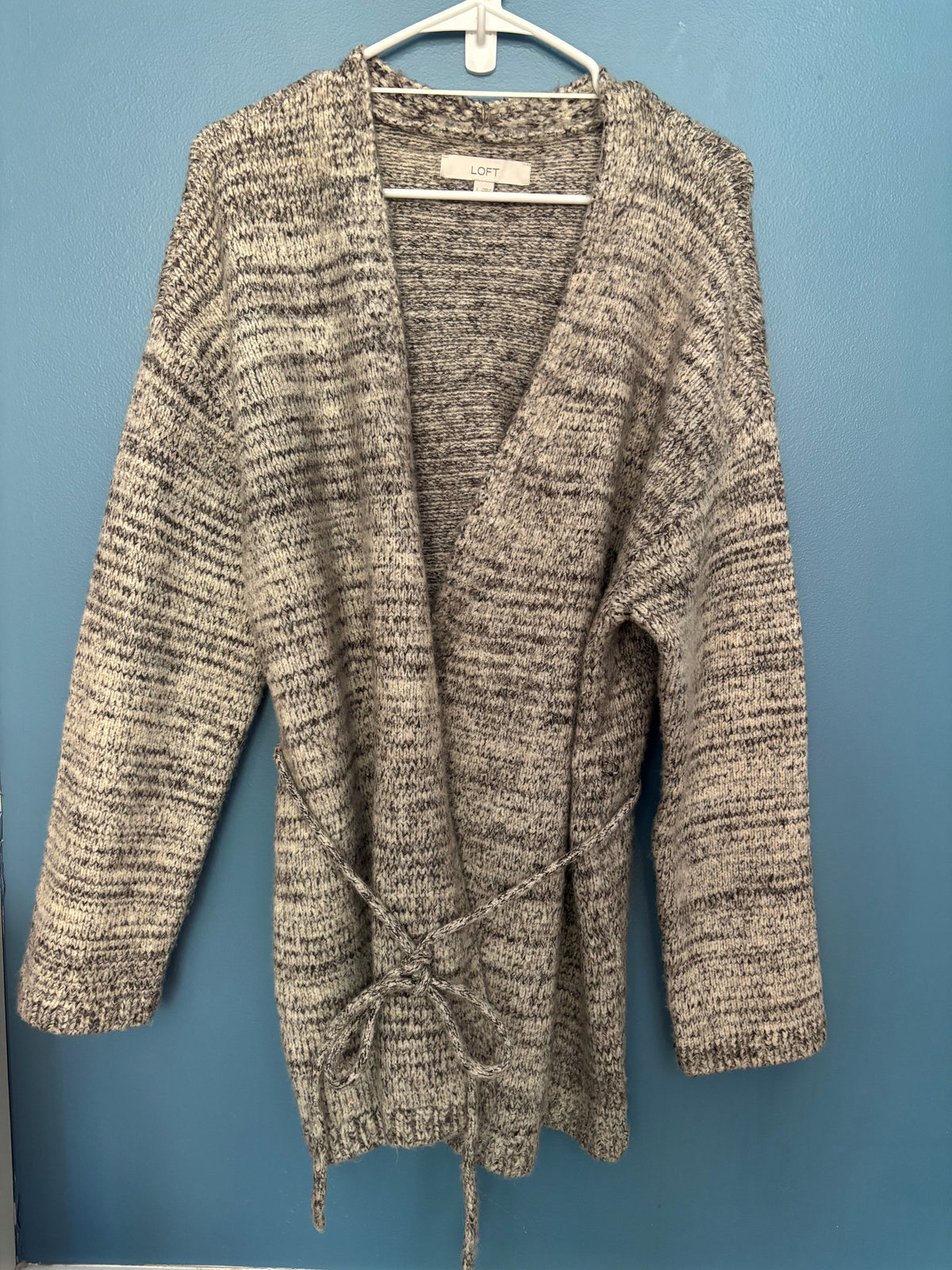 Seller #50 Loft Wrap Sweater, Size L EUC