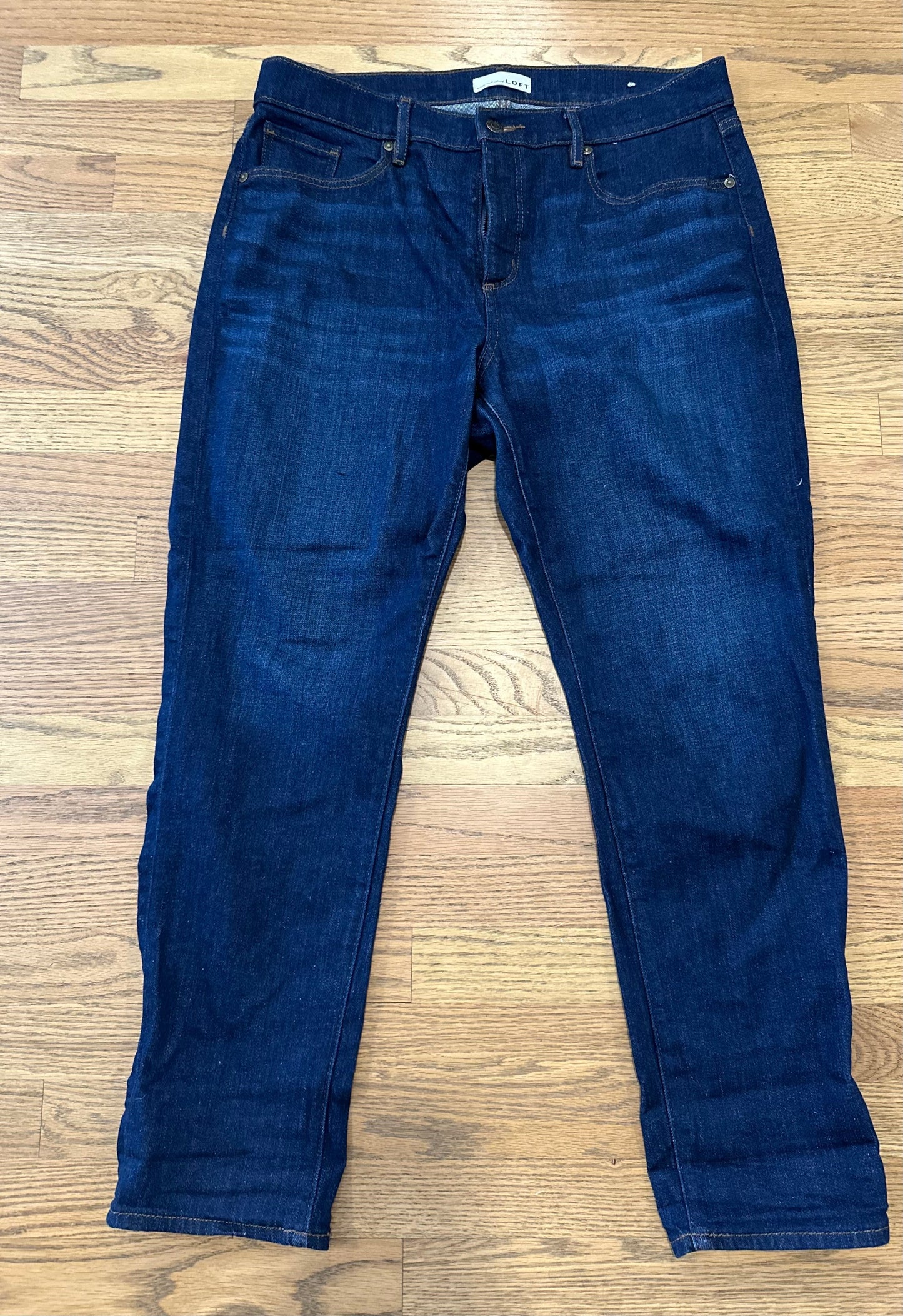 #198- Women’s, Loft, Dark Wash Jeans- Size 10