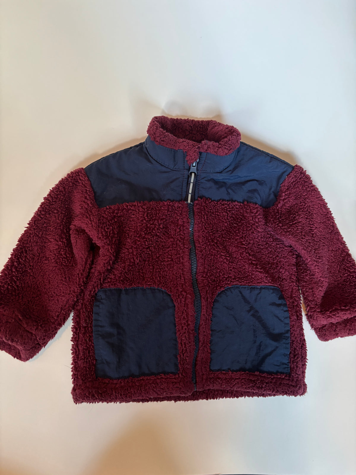 Seller #50 Cat & Jack Sherpa Jacket, GUC 12-18 Months