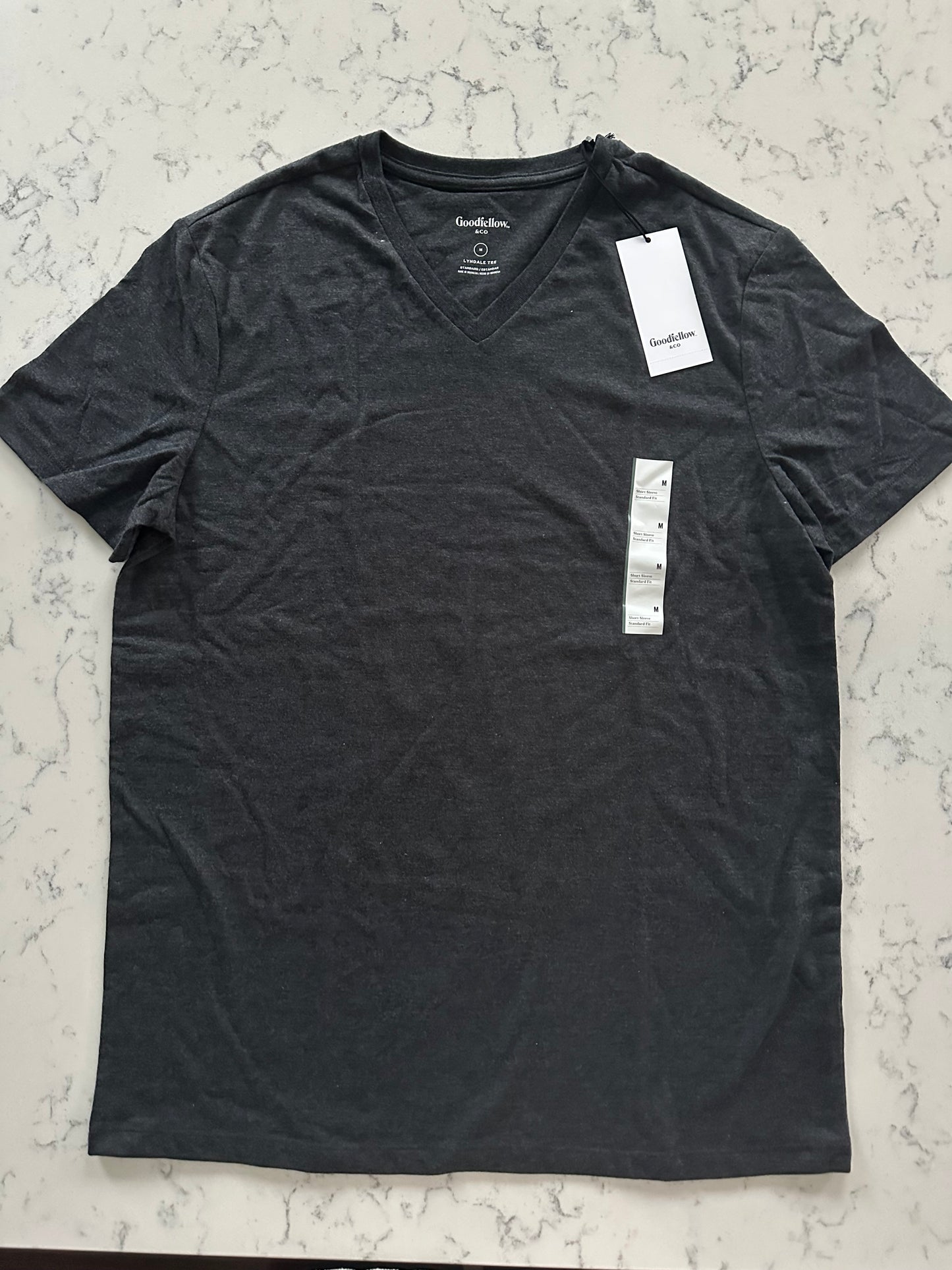 Seller 42, Goodfellow & Co TShirt, NWT, Dark Gray, Mens Medium