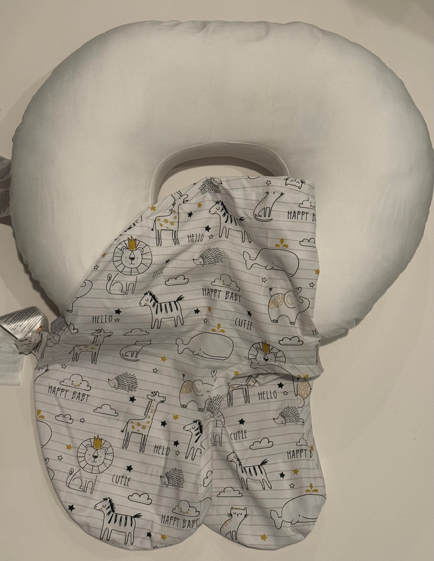 #187 Boppy Nursing Pillow with Liner and Cover