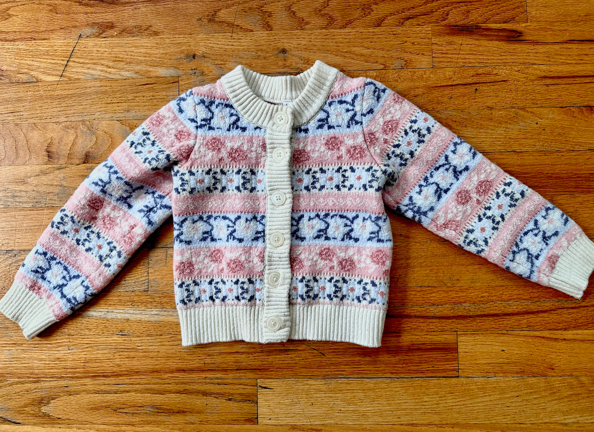 #104 Girl Janie and Jack cardigan size 5