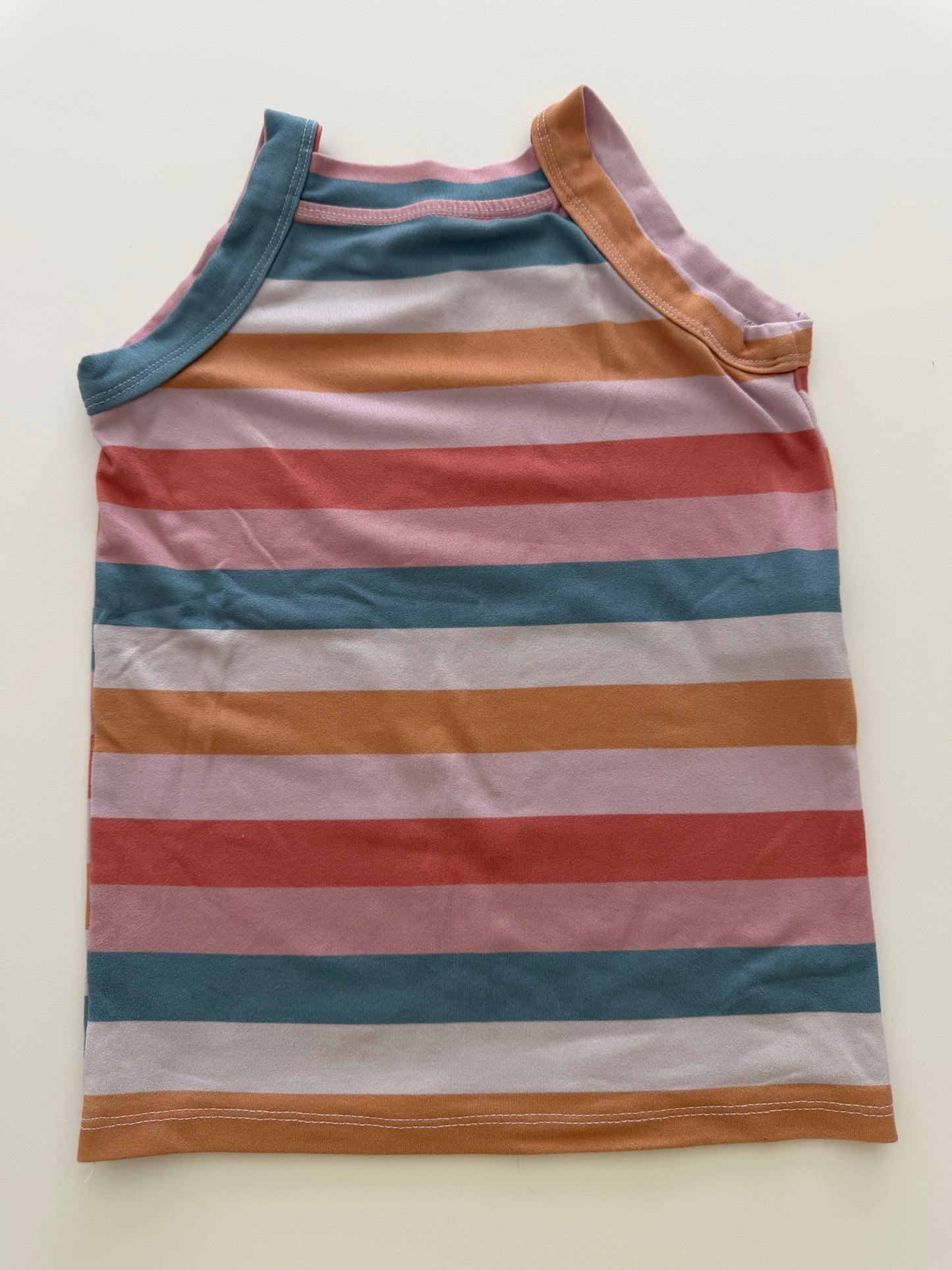 #117. girls 4T, Little Foxes Boutique, Striped tank top, VGUC