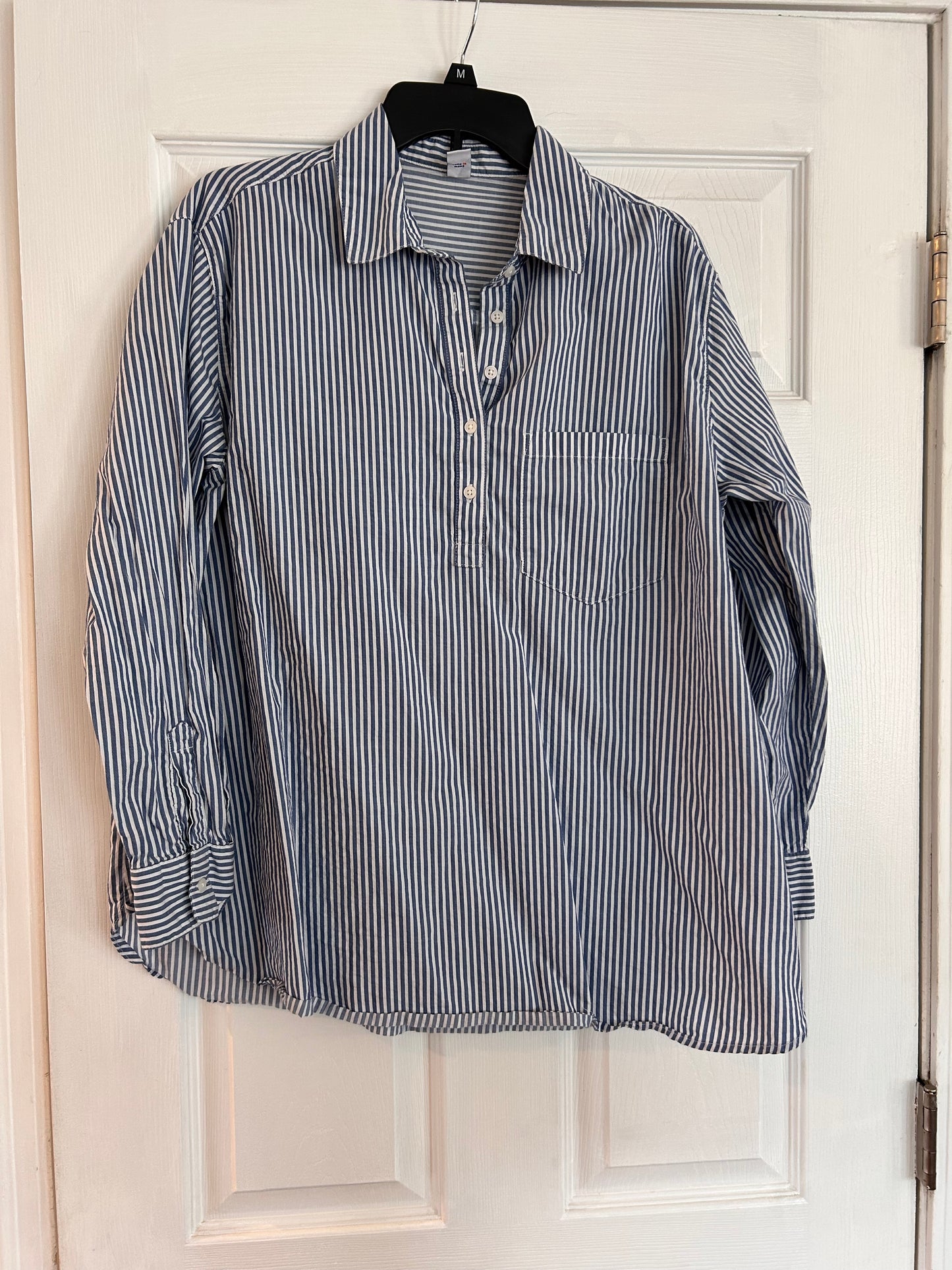 Seller #36 Old Navy Striped Long Sleeve Blouse Maternity Size M