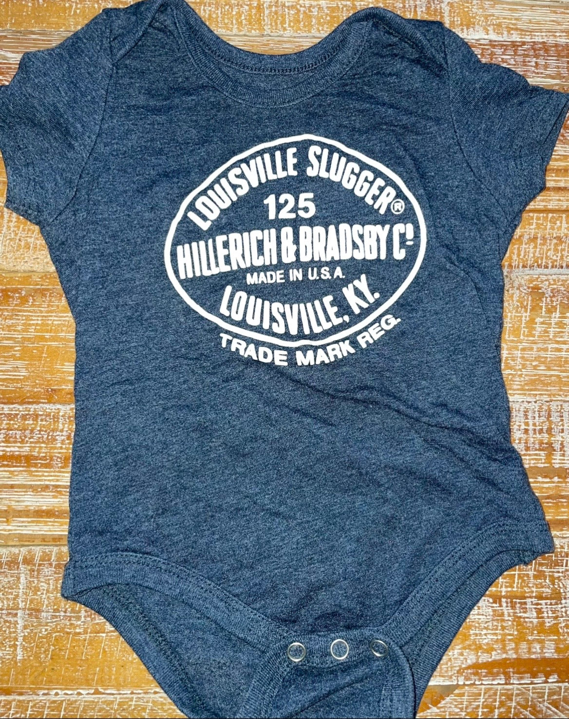 Seller #3 Louisville Slugger Blue Onesie 3-6 mos