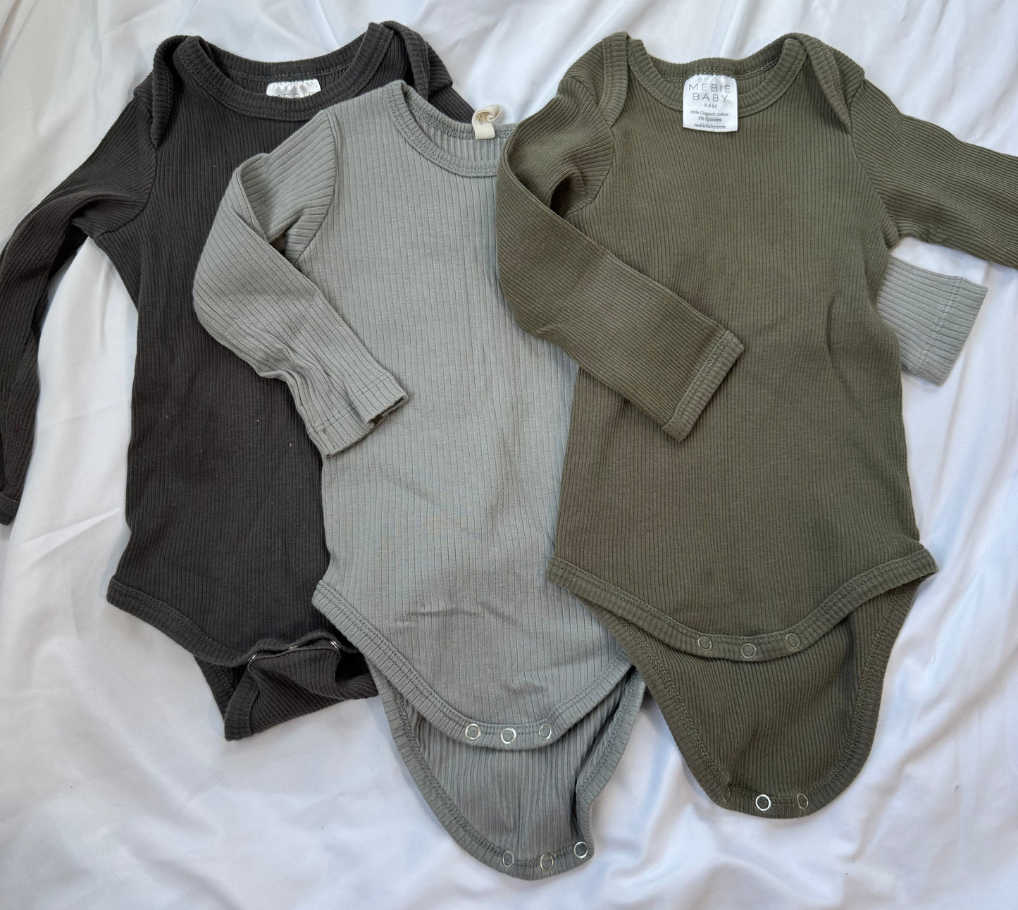 #113 Gender Neutral 3-6 month boutique brand long sleeve bundle *reduced*