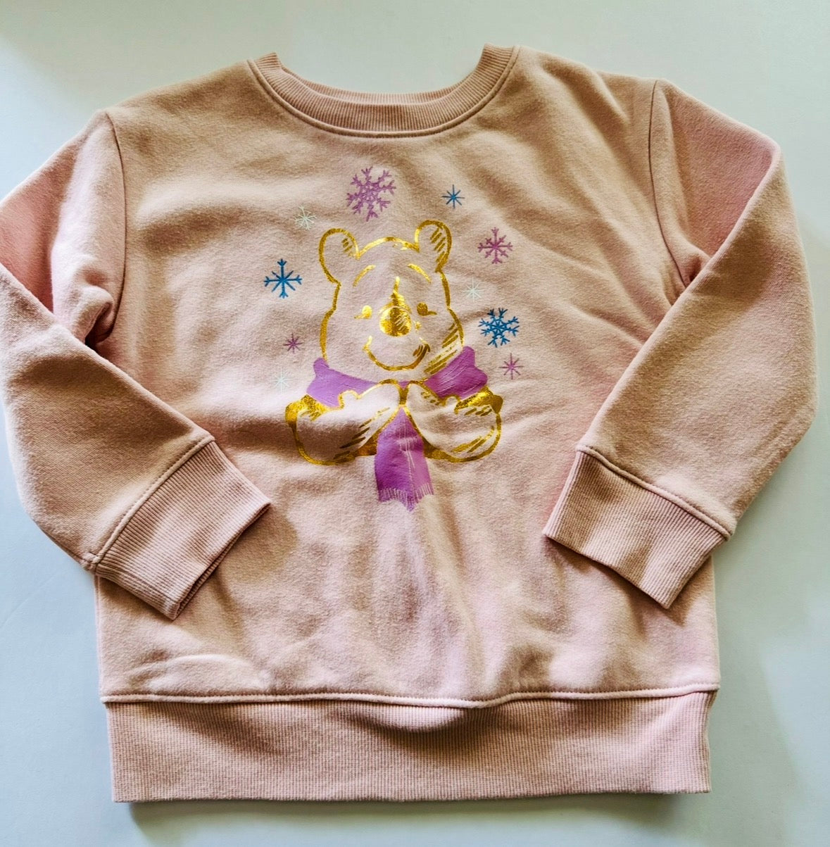# 92 Girls 4 t Winnie the Pooh NEW pink winter sweatshirt