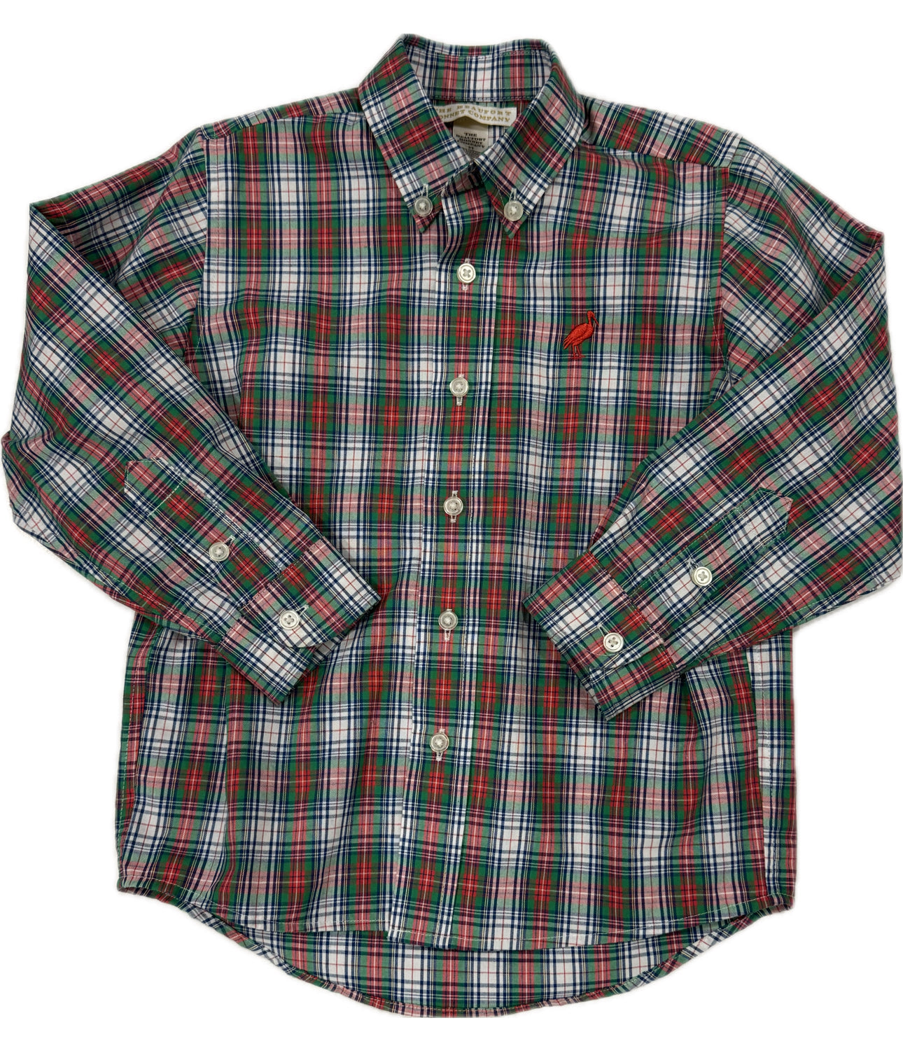 #38 TBBC 3T Boys Plaid Button Down Shirt