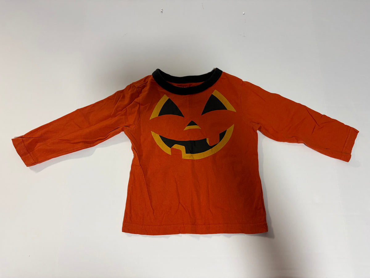 #27 Boys 18-24mos Children's Place Pumpkin Shirt
