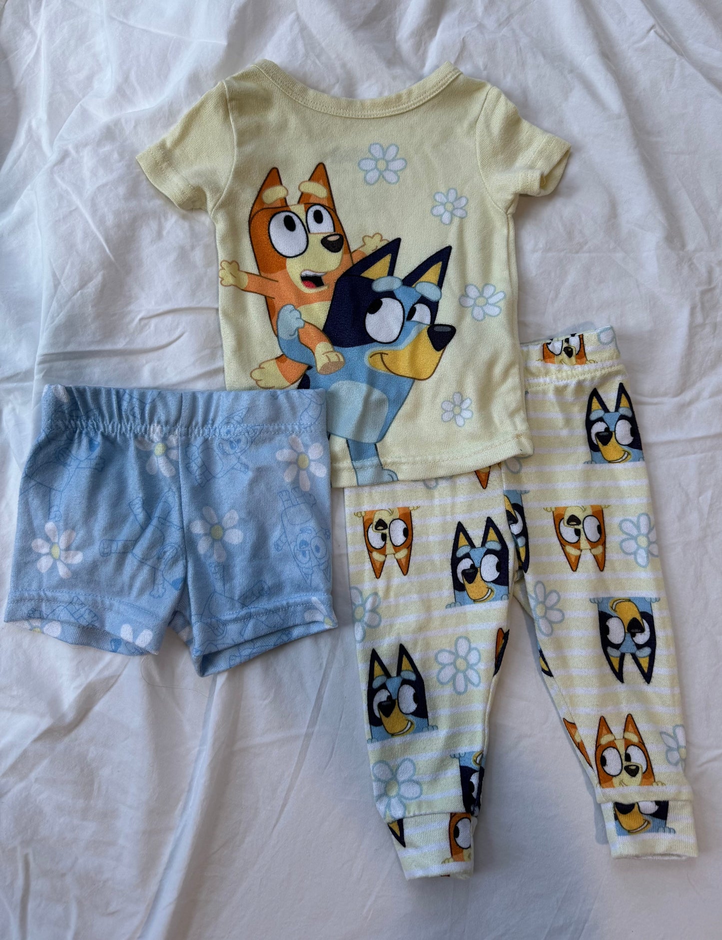#113 Bluey pajama set girls 12 months *reduced*