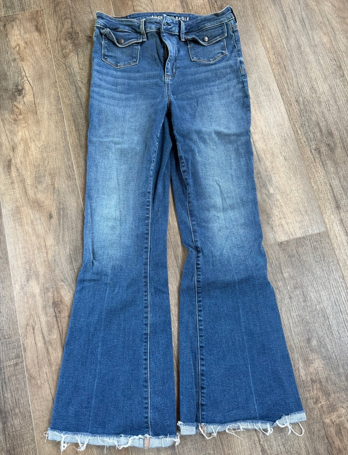 Seller 183- American Eagle women’s flare jeans, size 10