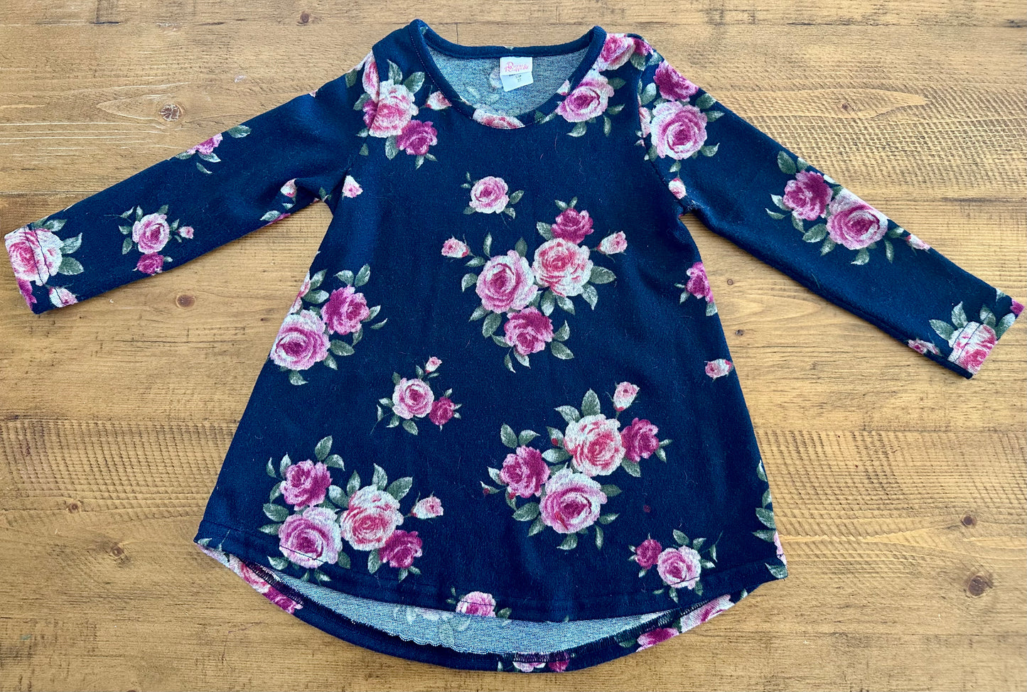 #88 3T tunic Ricrac and ruffles VGUC