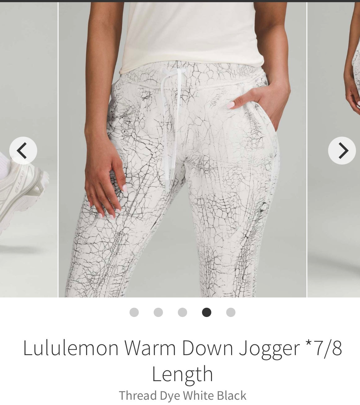 133 Lululemon Scuba Jogger Sz 4
