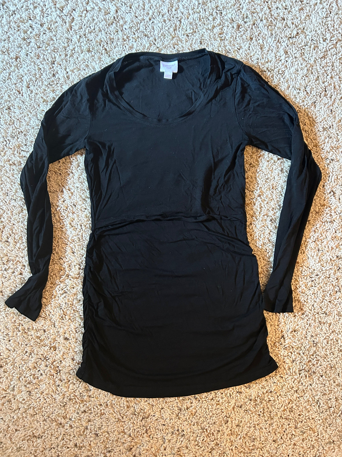Seller #5 - Black Nursing Top Size S