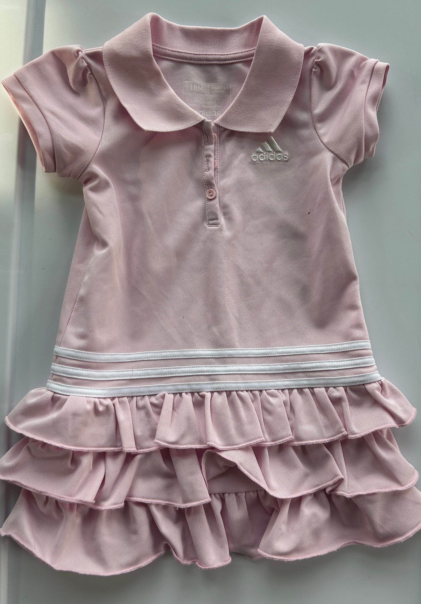 #34 girls 18 month Adidas dress like new