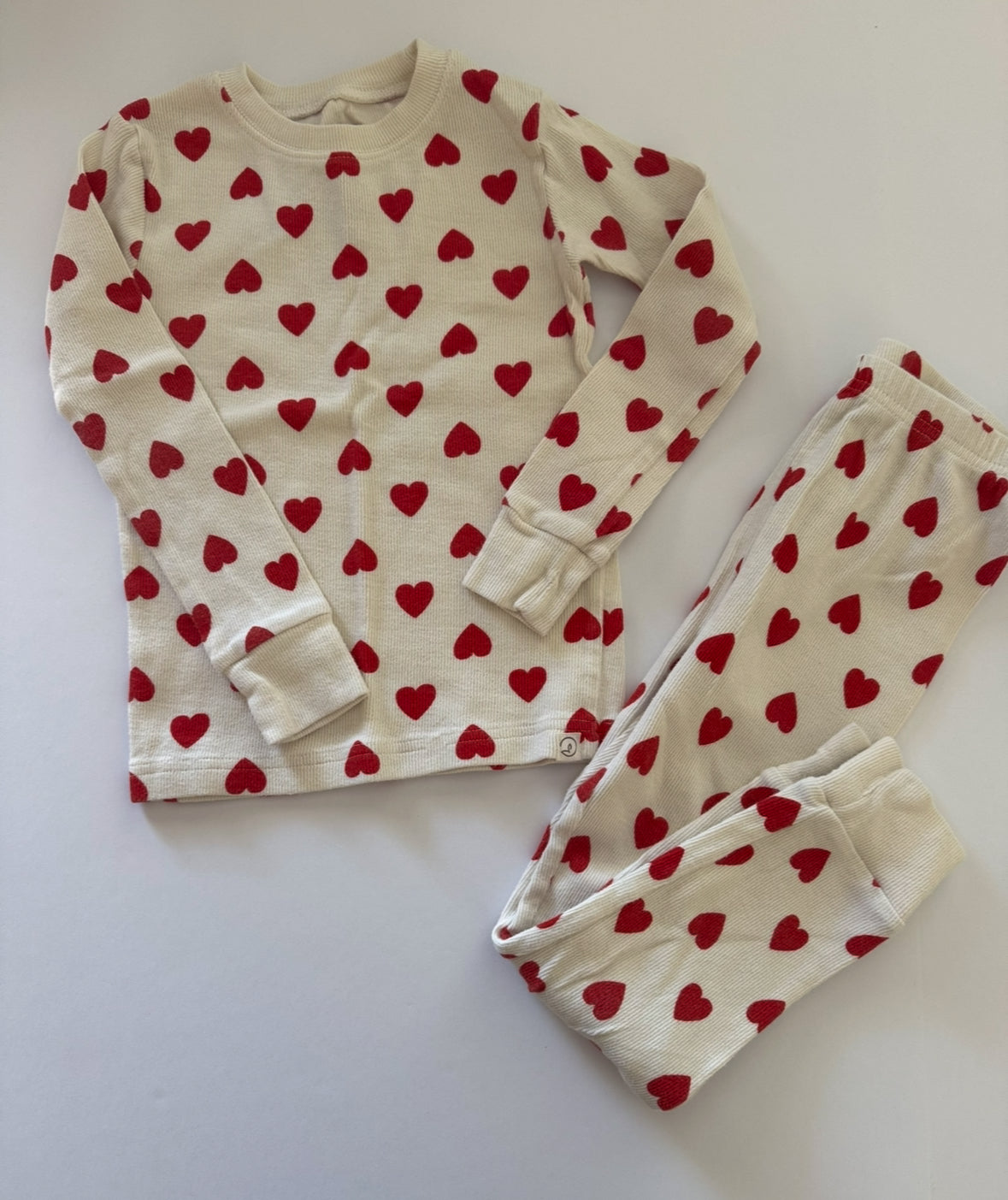 REDUCED #. 92 girls 4 t little planet heart pajamas set.