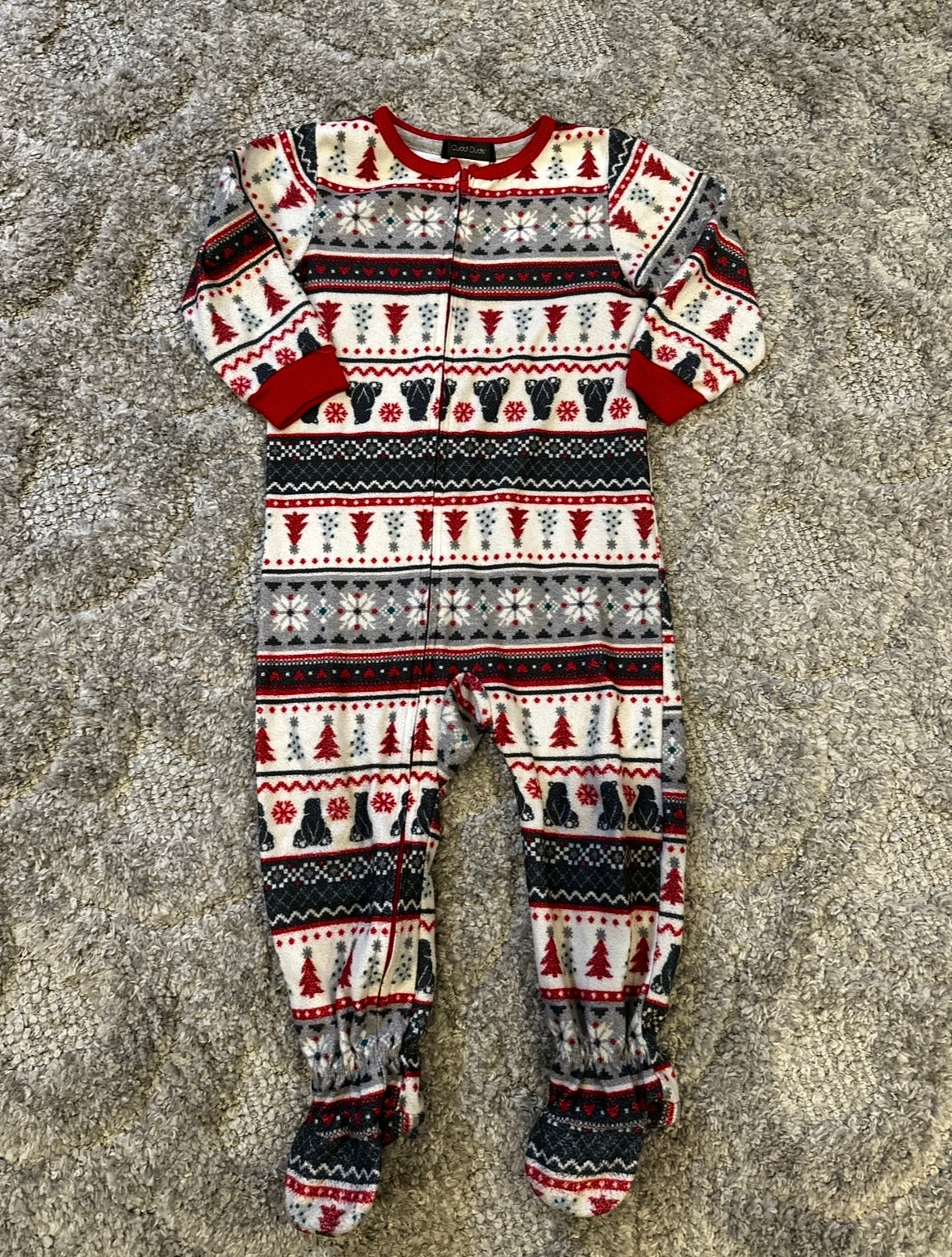 #16 - Cuddle Duds Pajamas - 24 Months